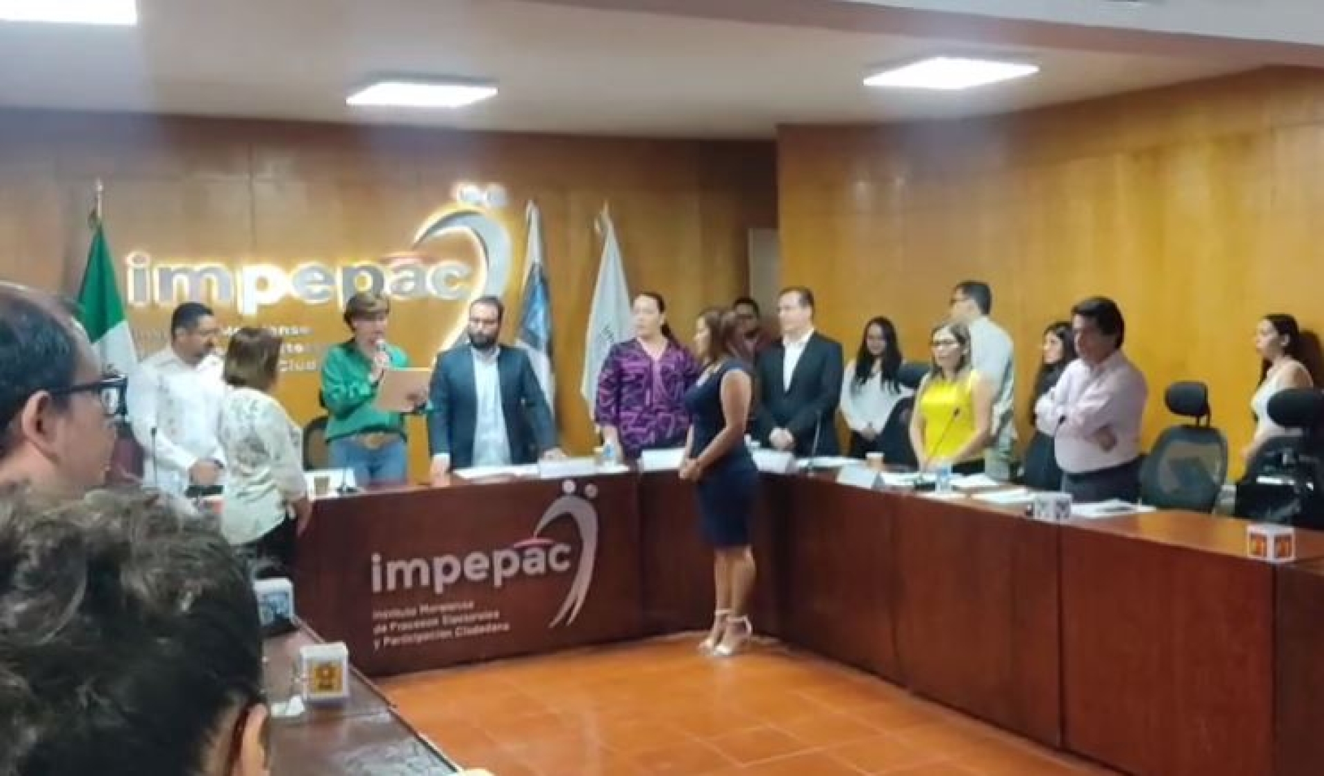 Entrega Impepac dos constancias de diputaciones por mayoría tras determinación del TEEM