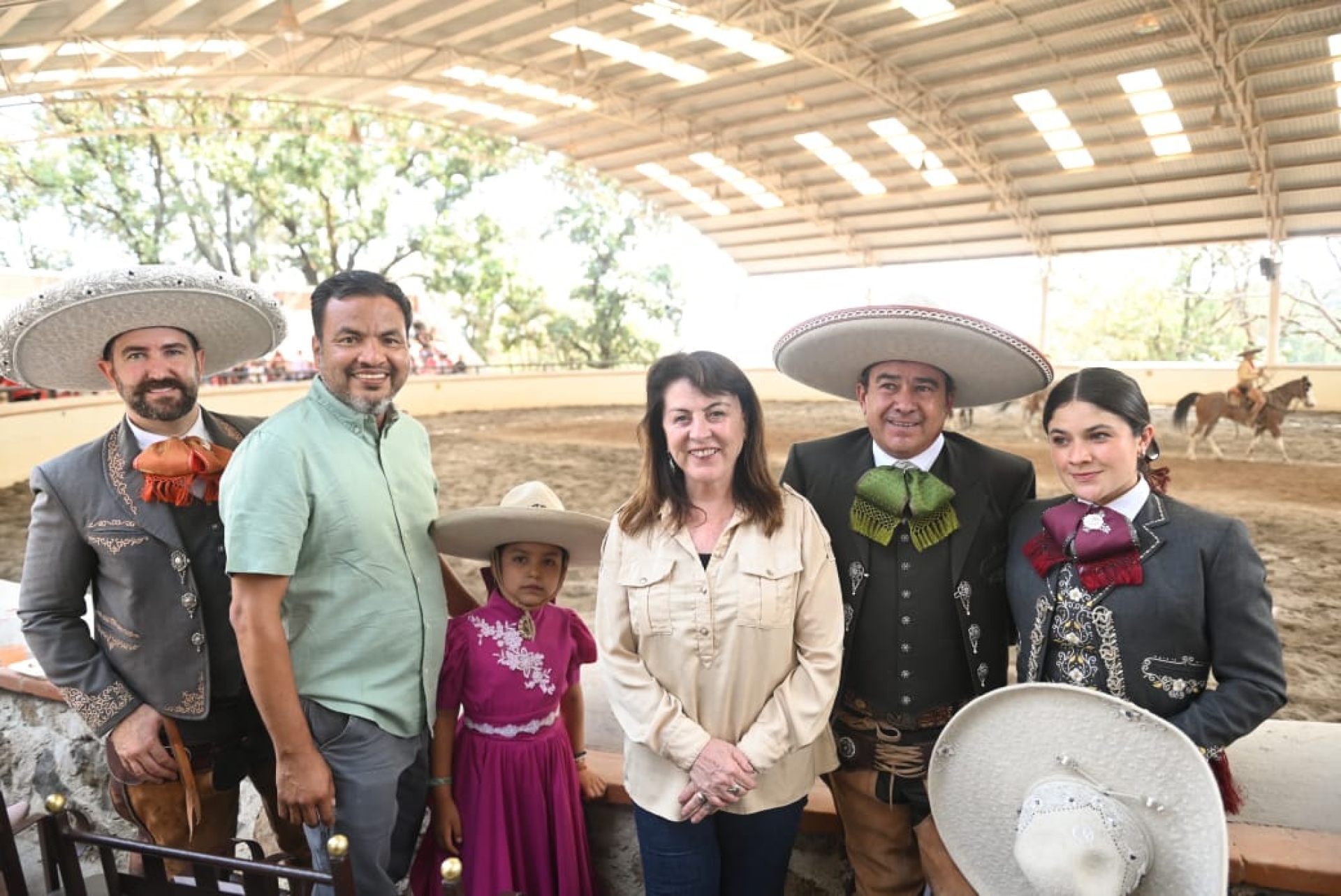 Asiste gobernadora Margarita González Saravia a 'Campeonato Estatal Charro 2025'