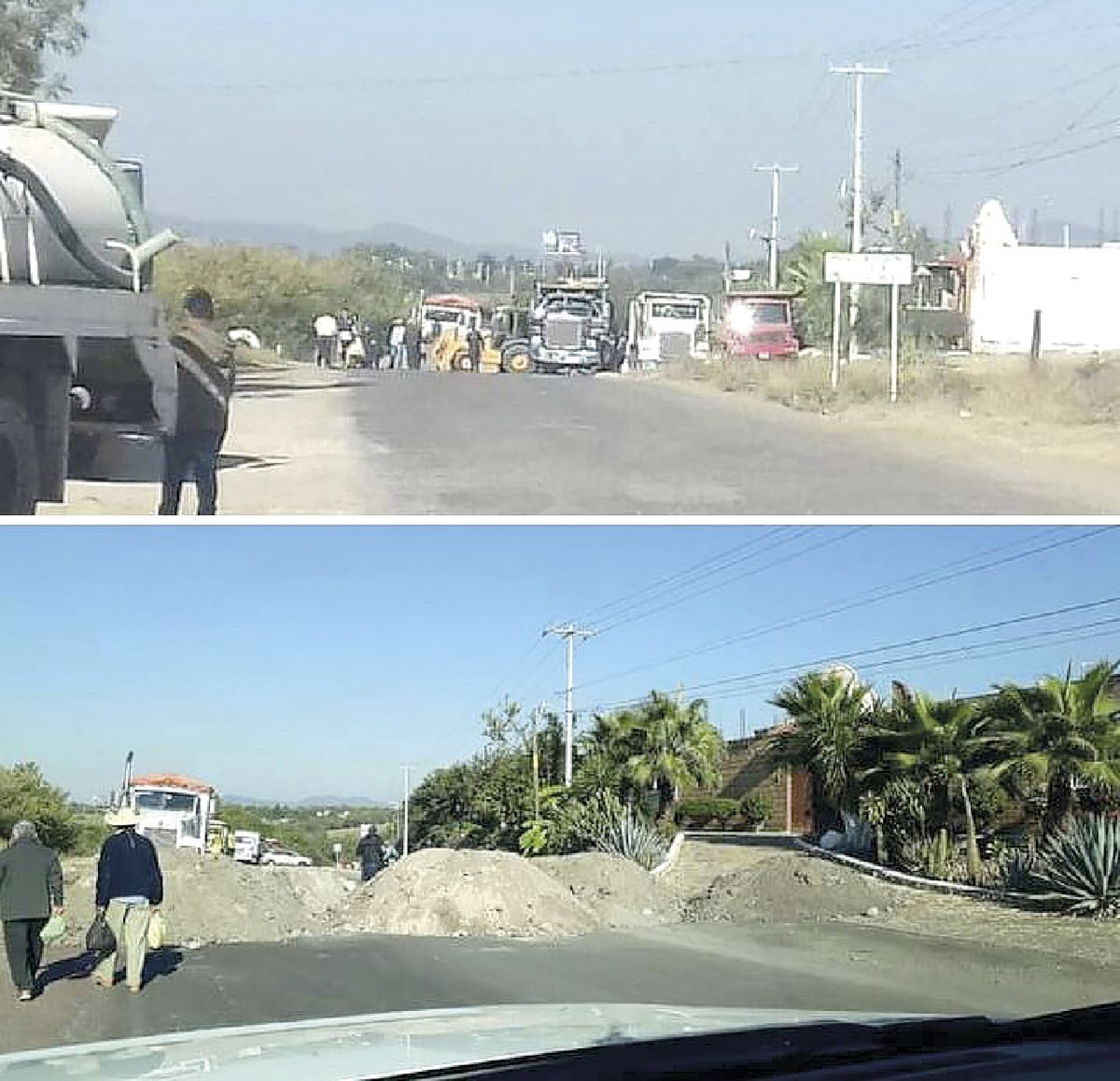 Tensión en Axochiapan por bloqueo carretero de constructores