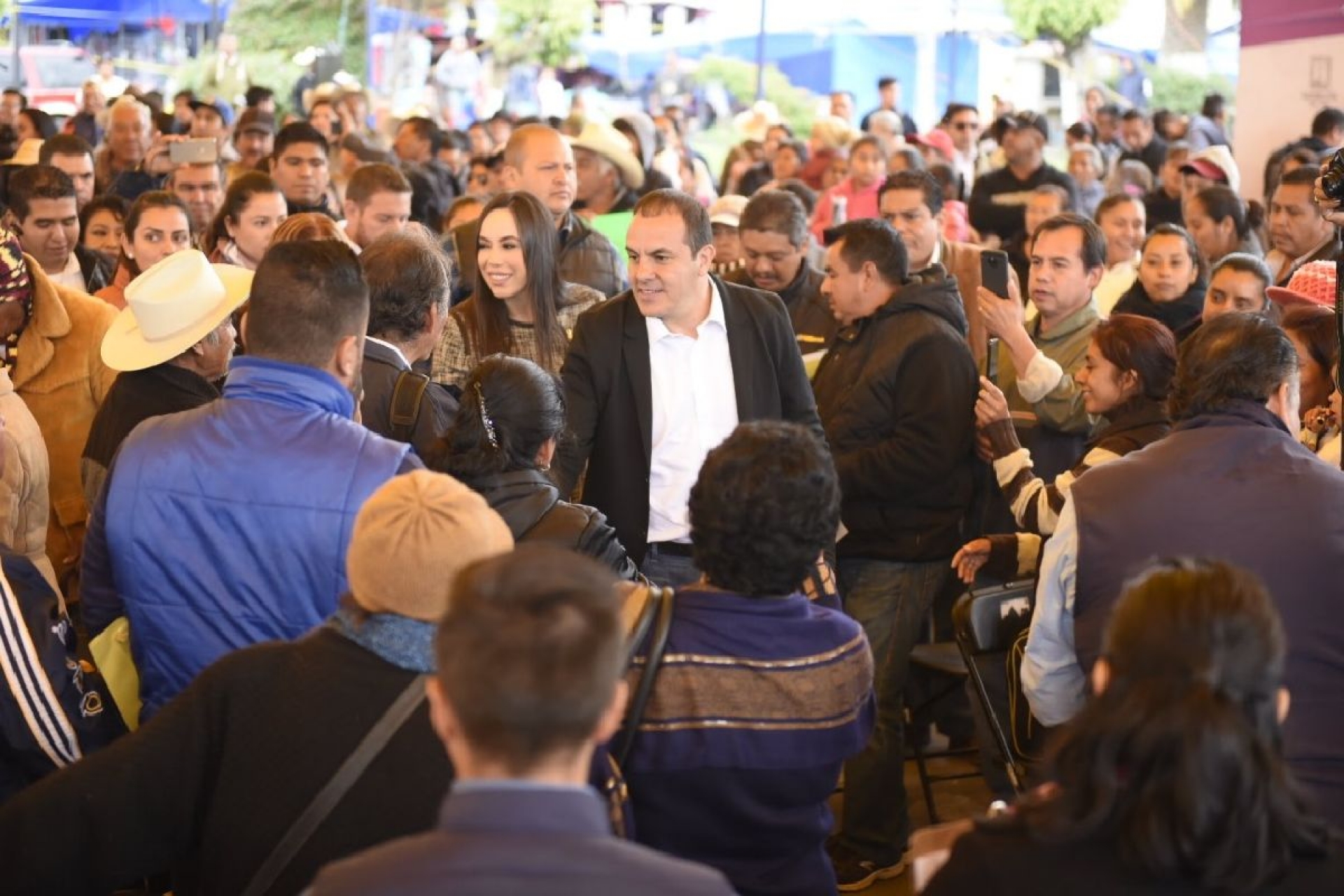 Cuauhtémoc Blanco anunció sus proyectos de infraestructura