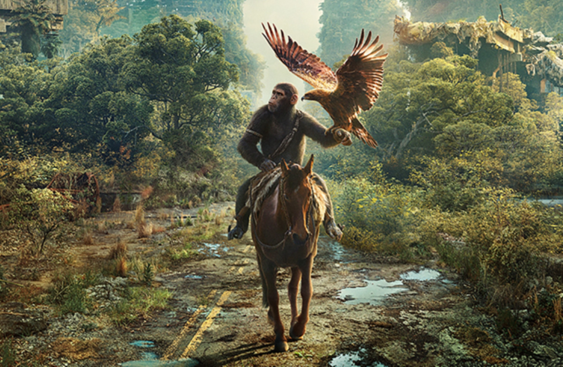 ¡Un primer vistazo impactante!: Estrenan tráiler de 'El planeta de los simios: Nuevo Reino'