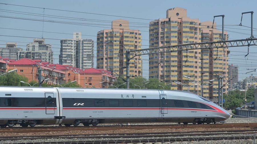 El nuevo tren bala chino que alcanza 400 km/h