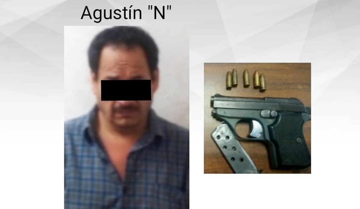 Encarcelado por llevar una pistola