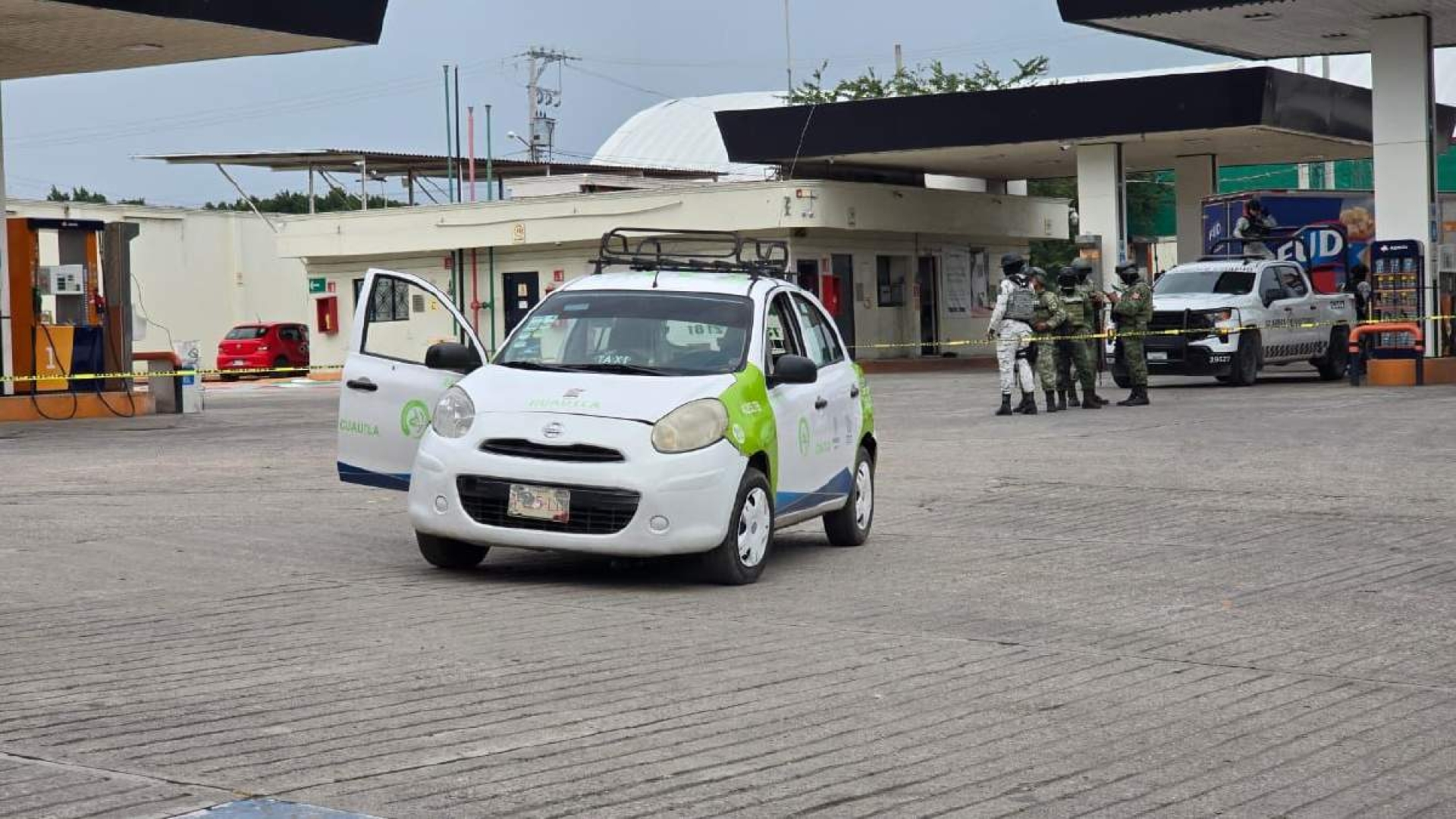 Hieren a taxista en San Carlos