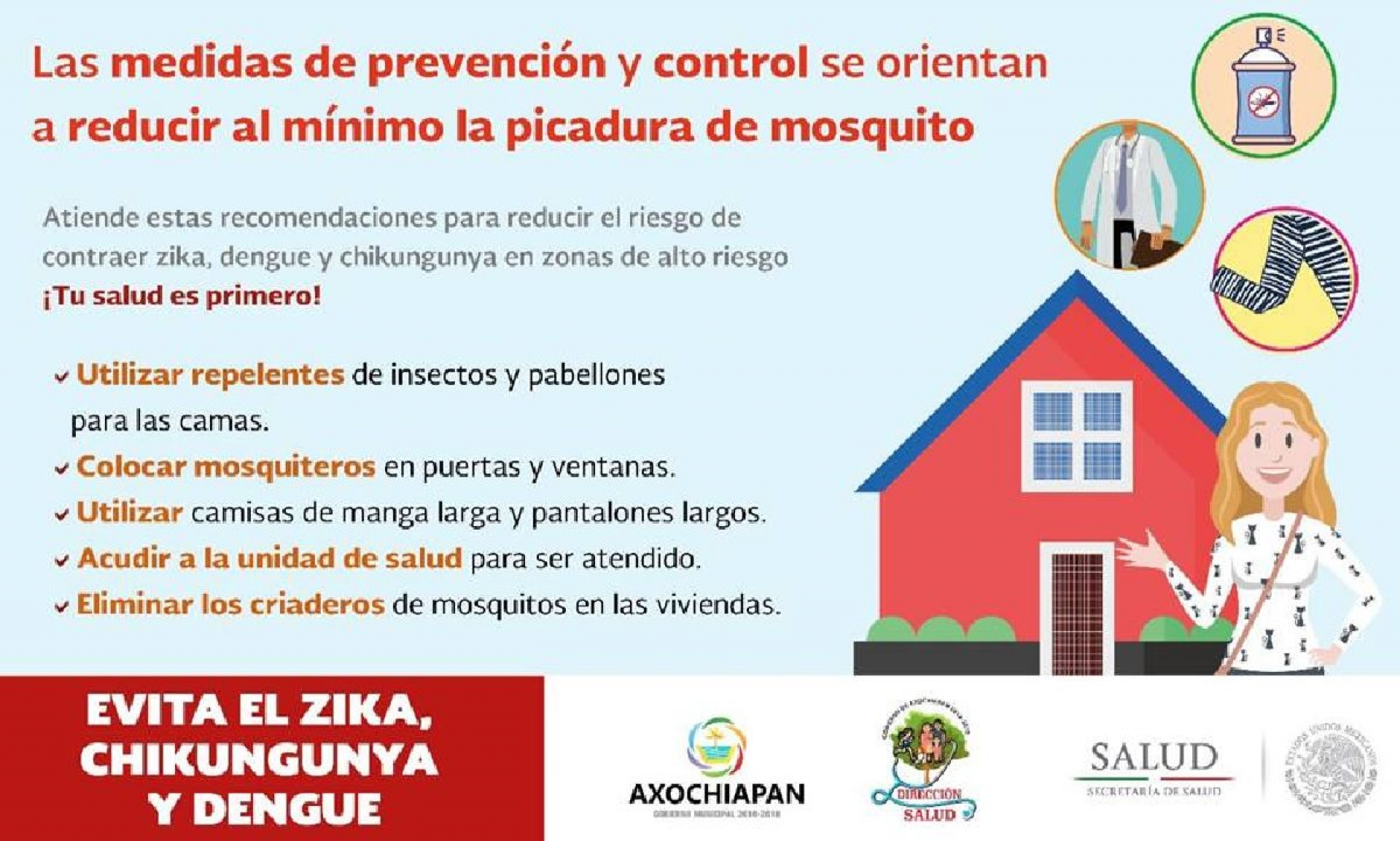 Refuerzan campaña contra el Dengue en Axochiapan