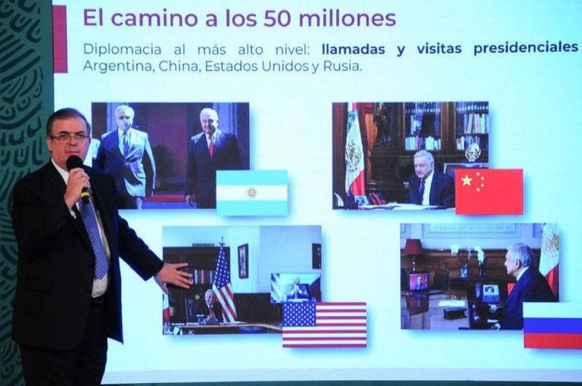 México donará vacunas COVID a otros cinco países de Centroamérica: Ebrard