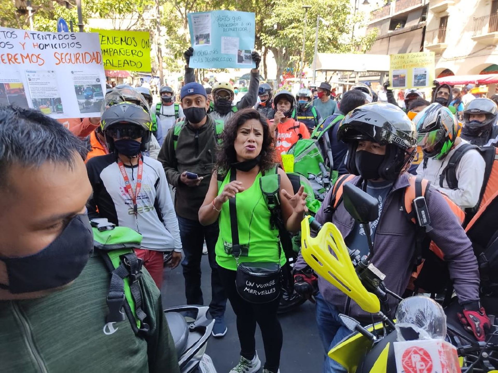 “Soy mujer y alguien me espera en casa”