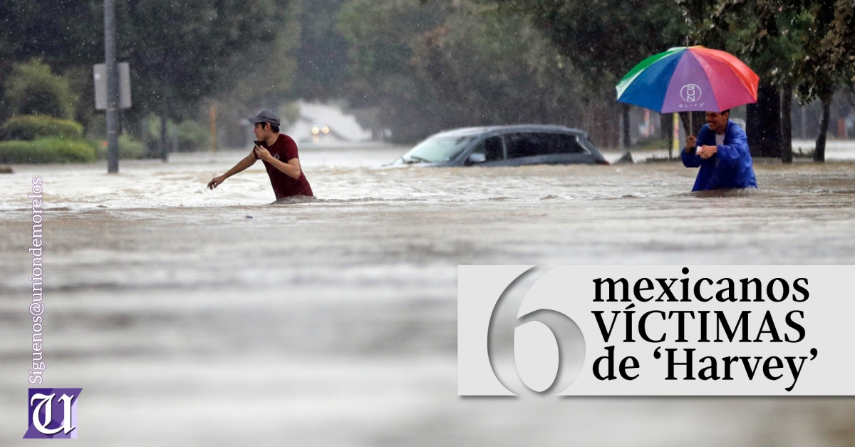 Suman 6 mexicanos muertos en Texas tras el paso del huracán ‘Harvey’