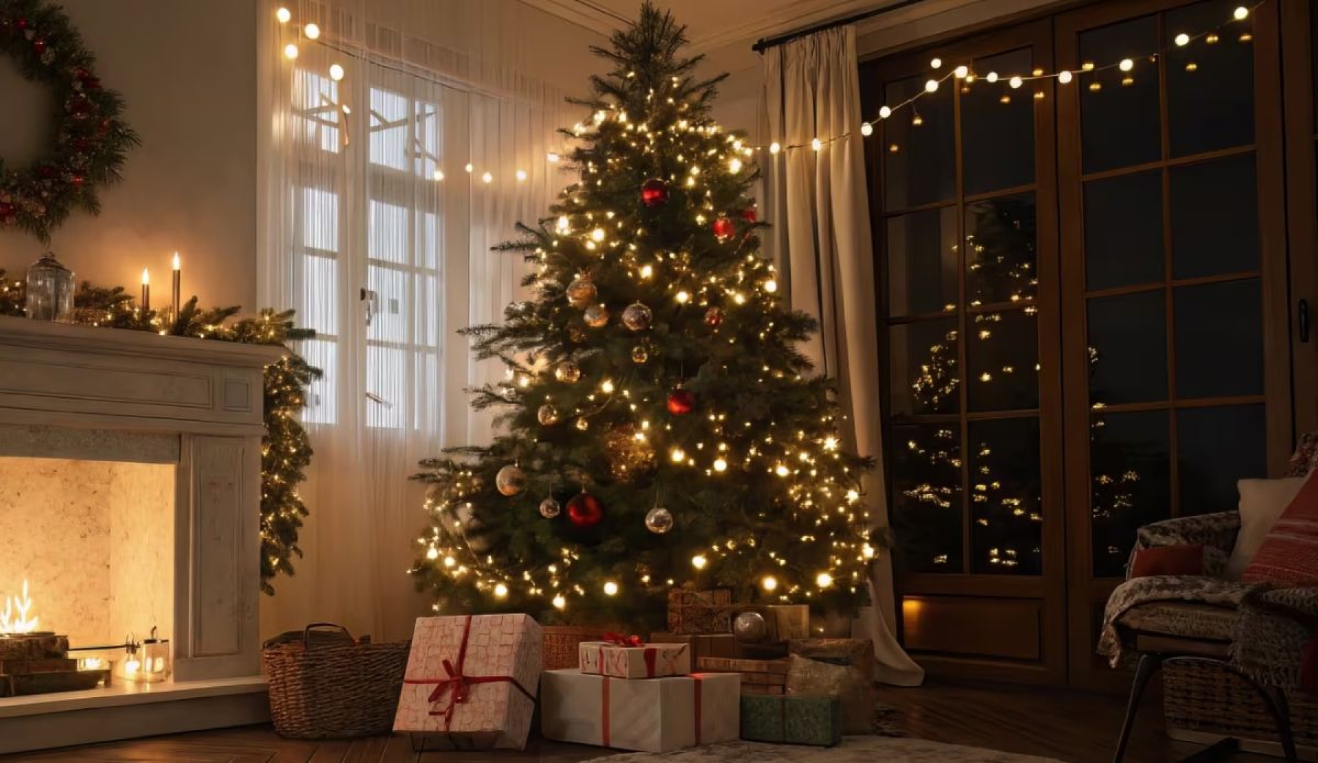 El mejor rincón para ubicar el árbol de Navidad y atraer buena fortuna