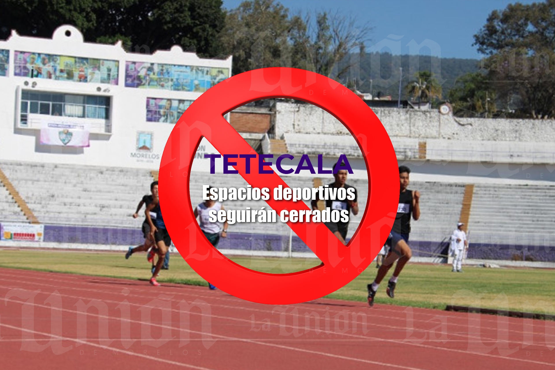 Espacios deportivos seguirán cerrados en el corredor poniente