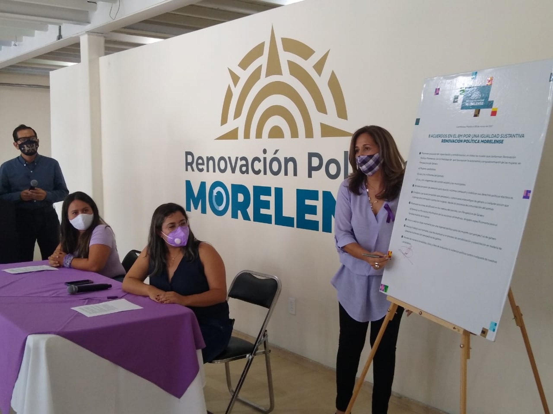 Busca Renovación Política Morelense reivindicar derechos políticos de mujeres