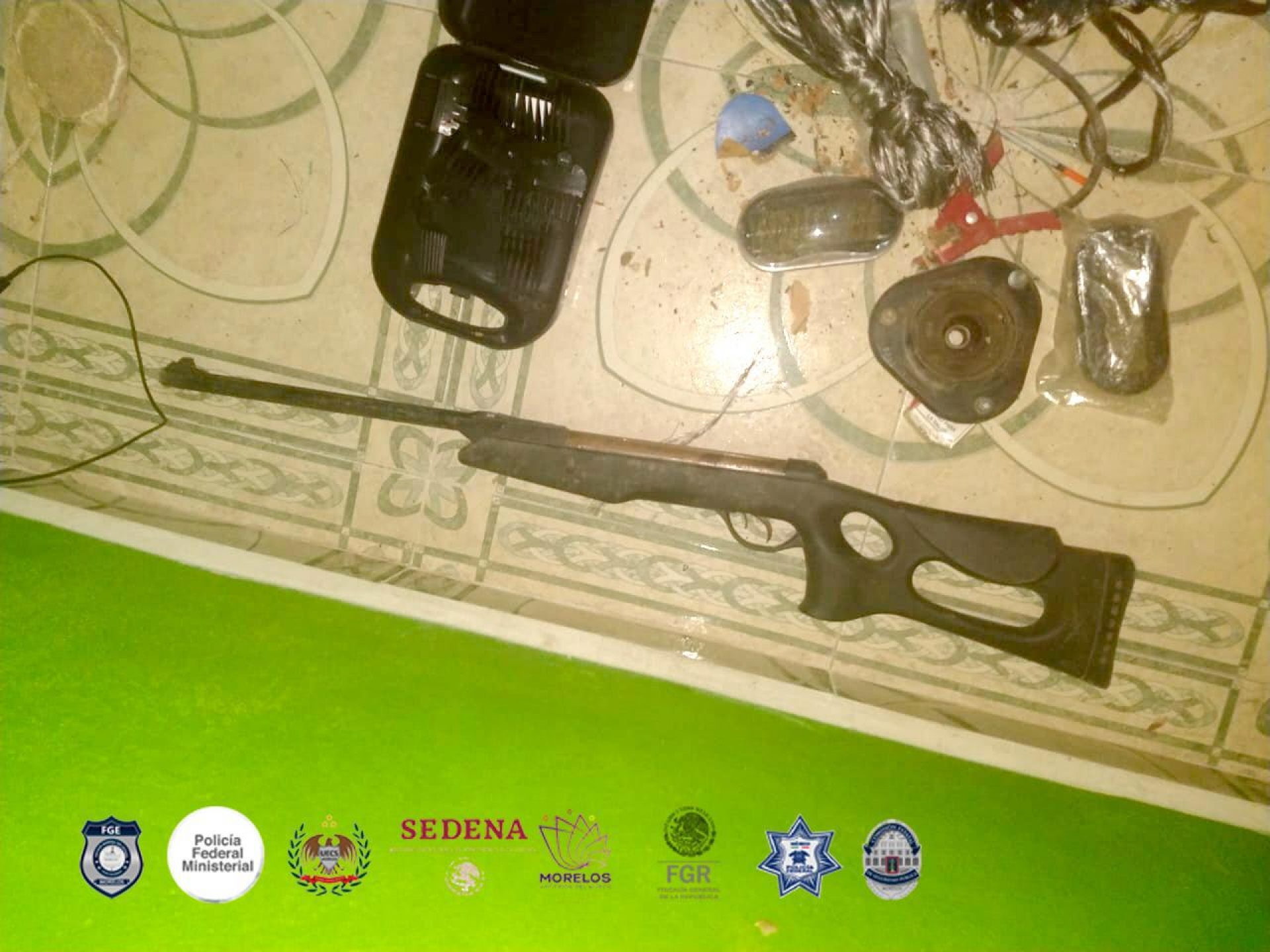 Cuatro detenidos en un cateo en Tlaltizapán
