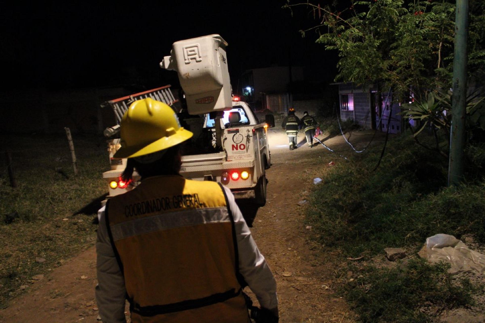 Se registra incendio en un baldío