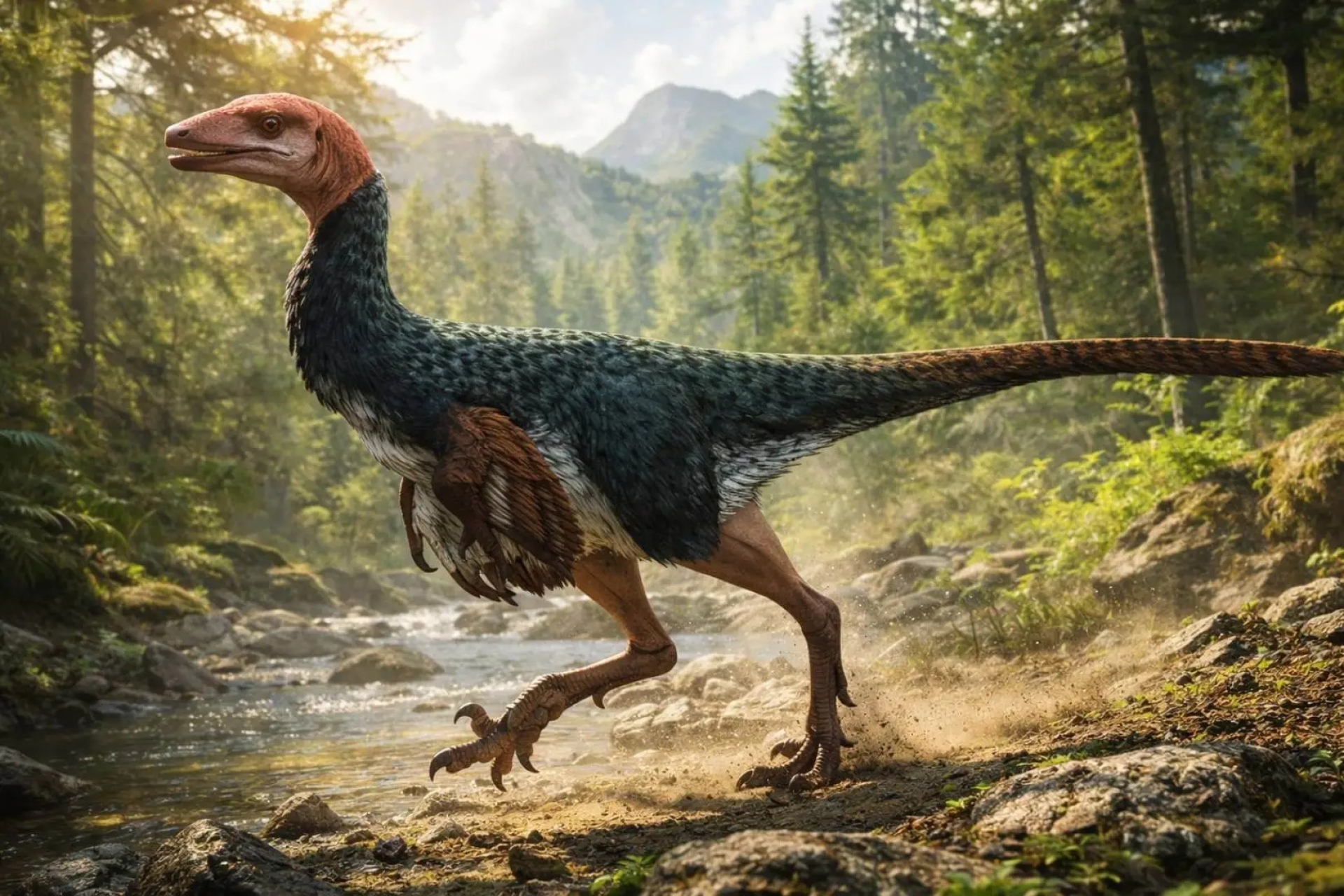 Descubren dinosaurio con cráneo reforzado para embestir a sus rivales