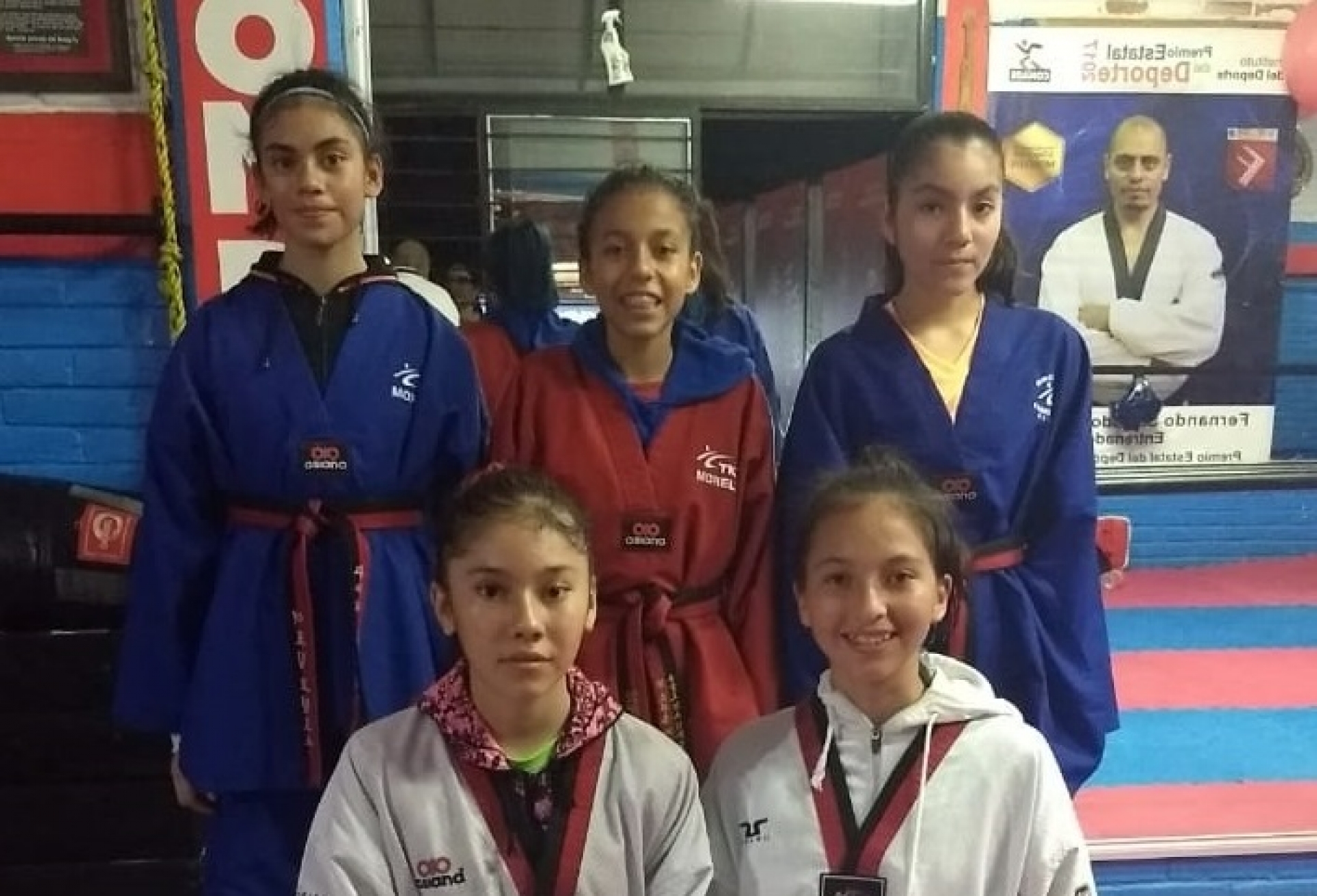 Morelenses van al Primer Festival de Taekwondo “Gran Slam Ranking G10”
