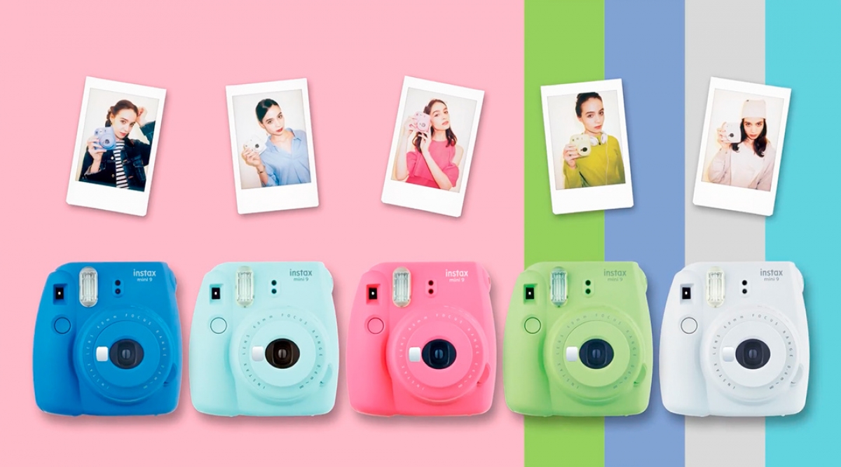 Fujifilm presenta sus nuevas y coloridas cámaras instantáneas Mini Instax 9