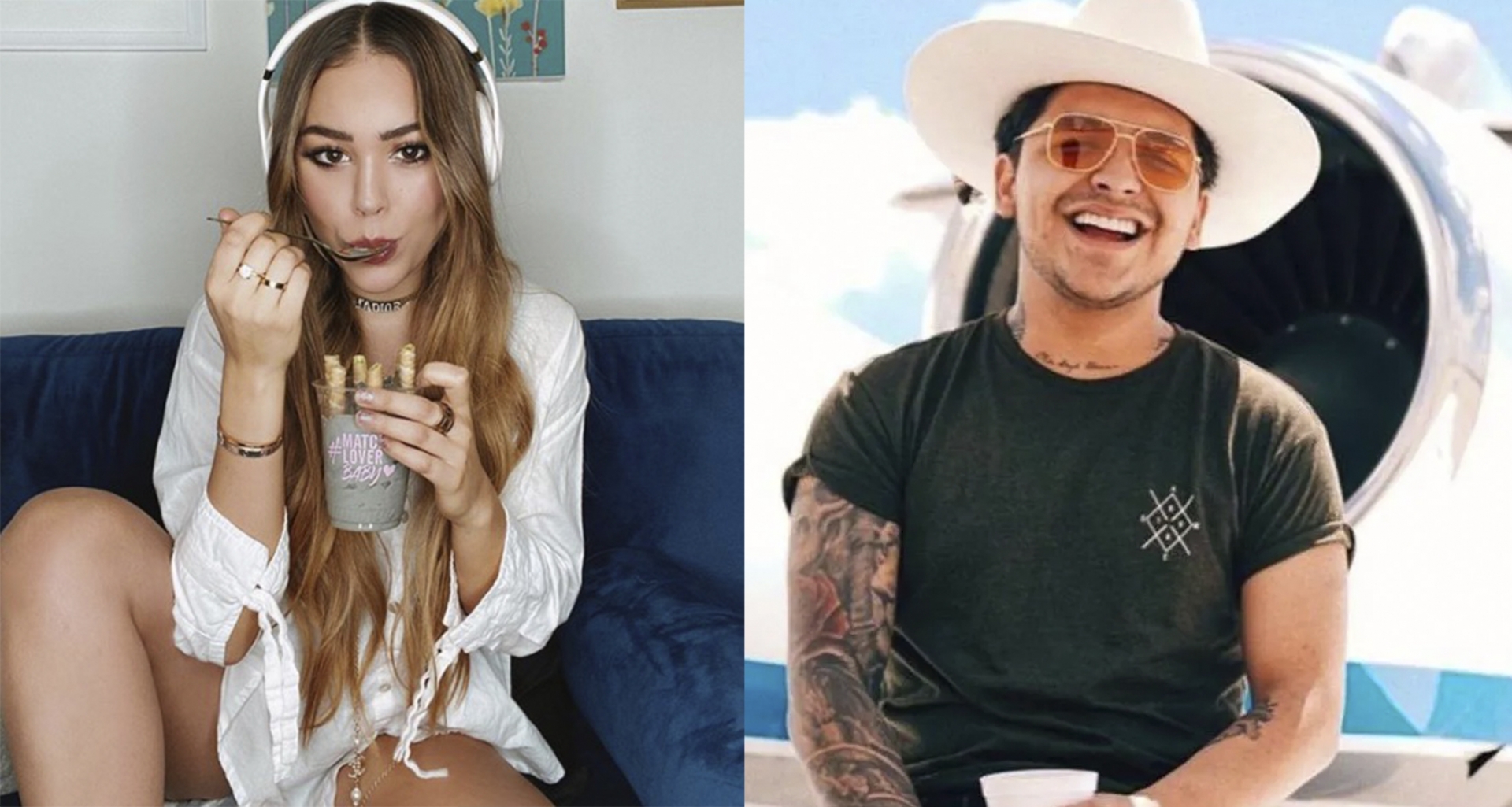 VIDEO: Danna Paola y Christian Nodal planean colaboración