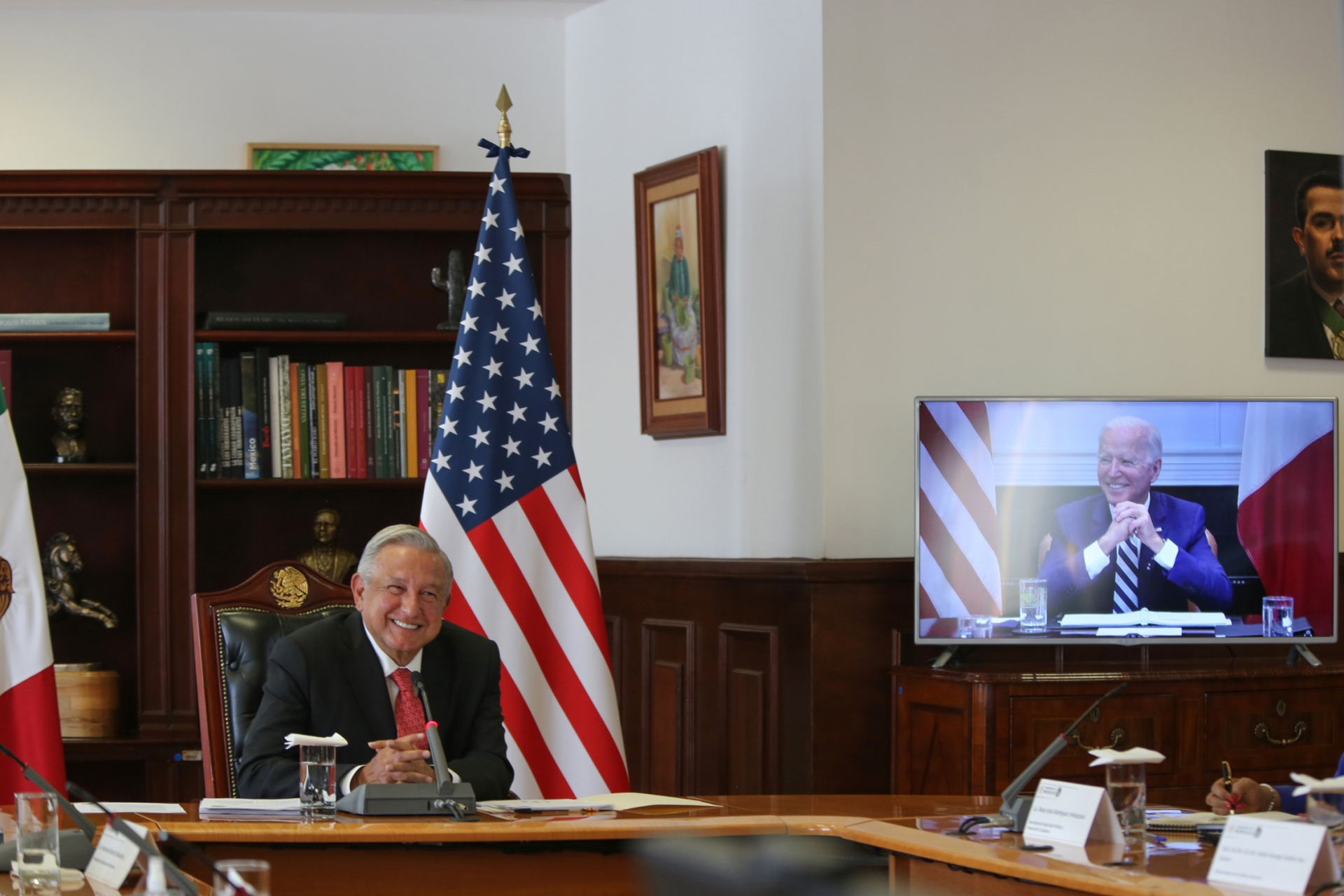 “Tuve una gran reunión con López Obrador”, asegura Joe Biden