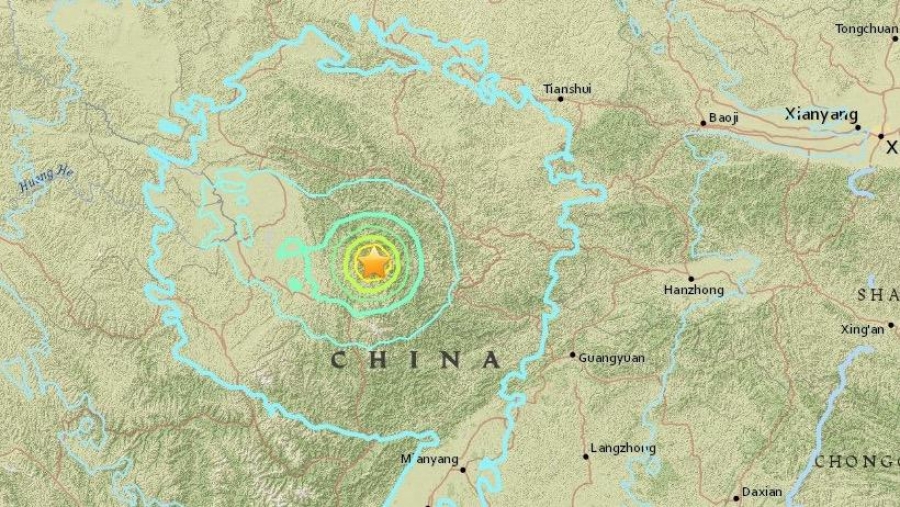 Sismo de 6.5 sacude el occidente de China