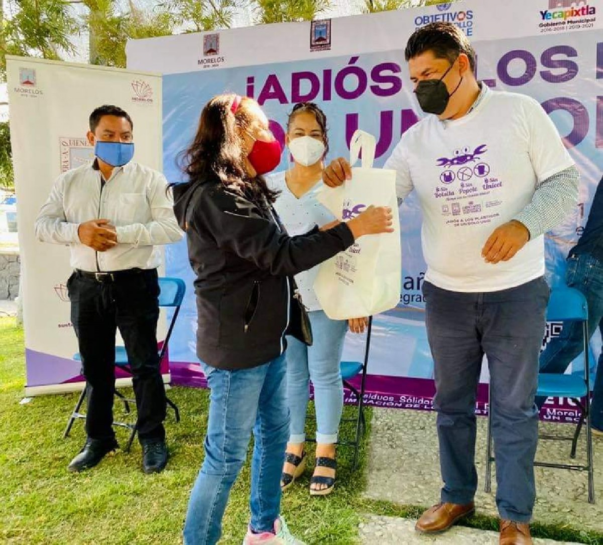 Yecapixtla dice adiós a plásticos de un solo uso