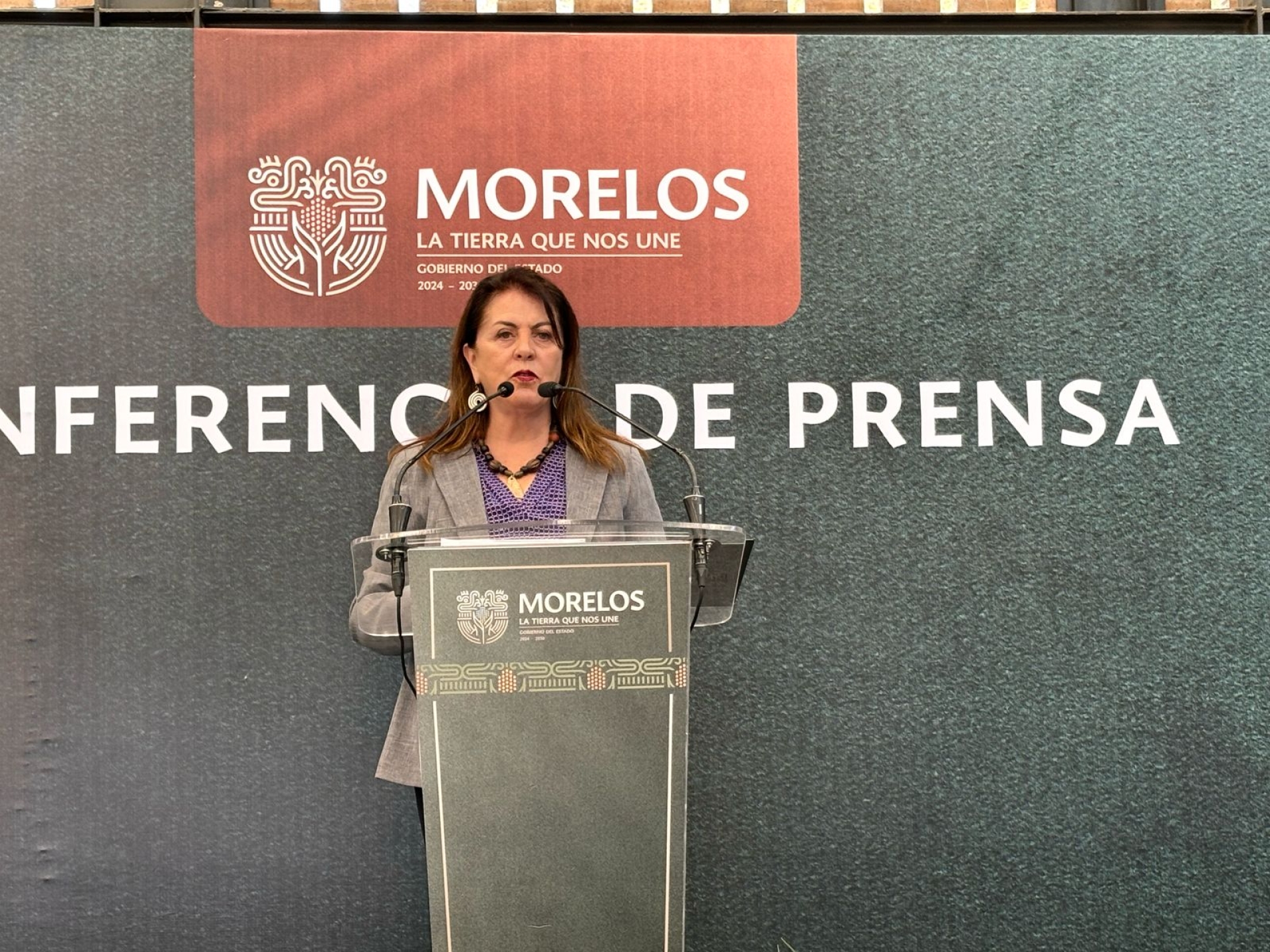 Confirma gobernadora Margarita González Saravia visita de la presidenta Claudia Sheinbaum a Morelos