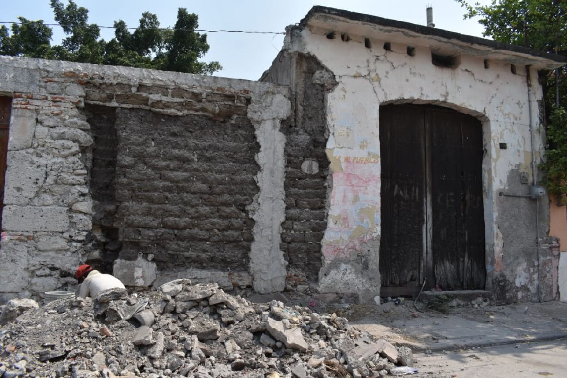 Detienen destrucción de vivienda del siglo XVIII en Jojutla