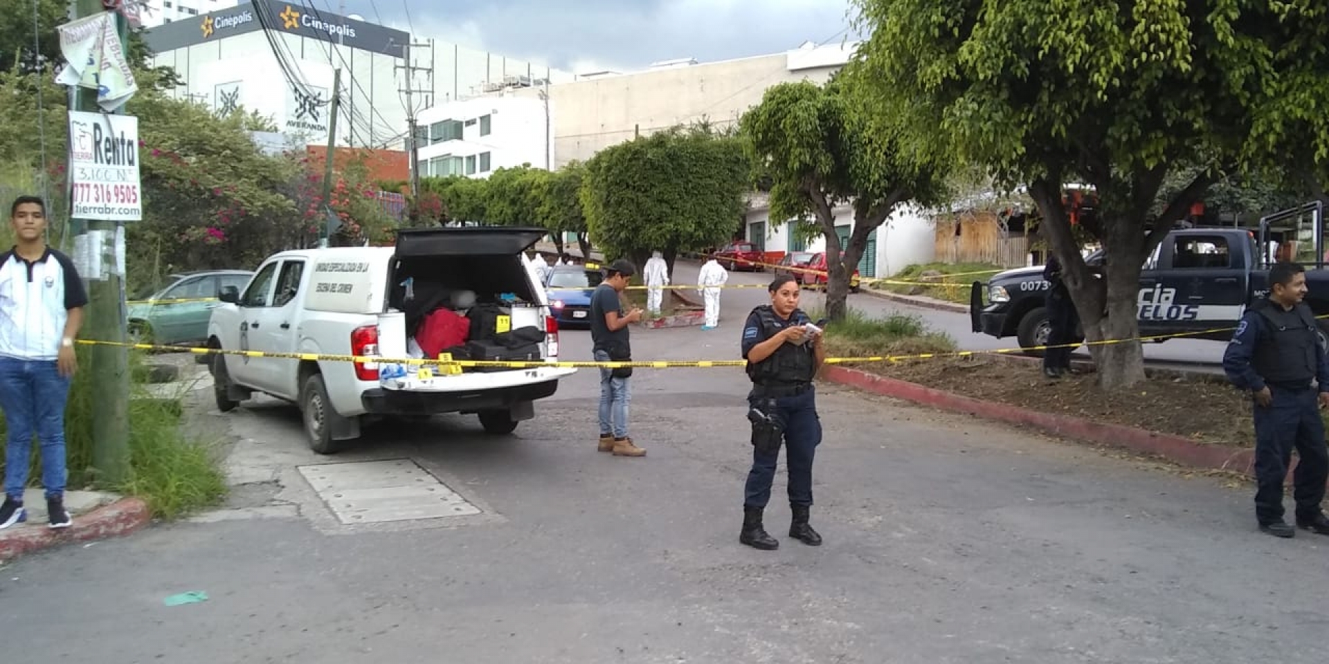 Acribillan a un hombre a bordo de un auto