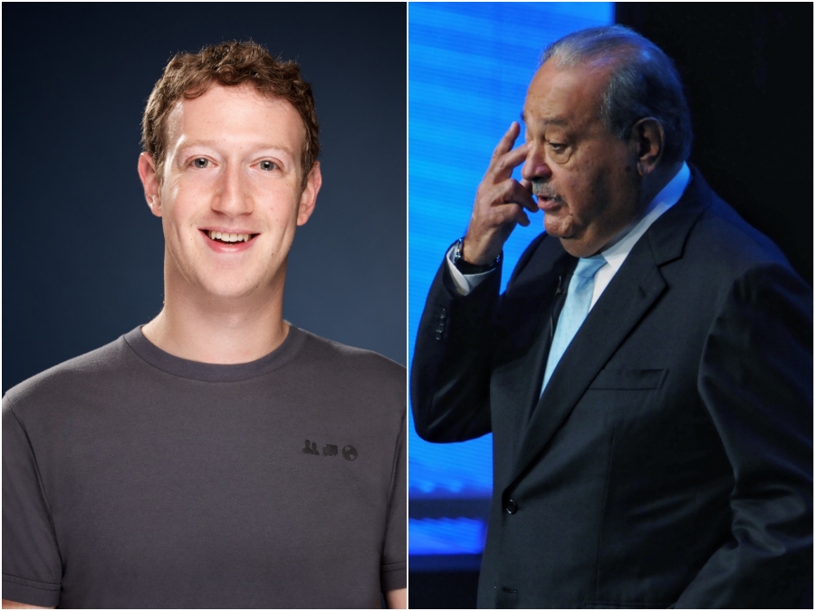Zuckerberg rebasa a Slim; ya es el cuarto más rico del mundo