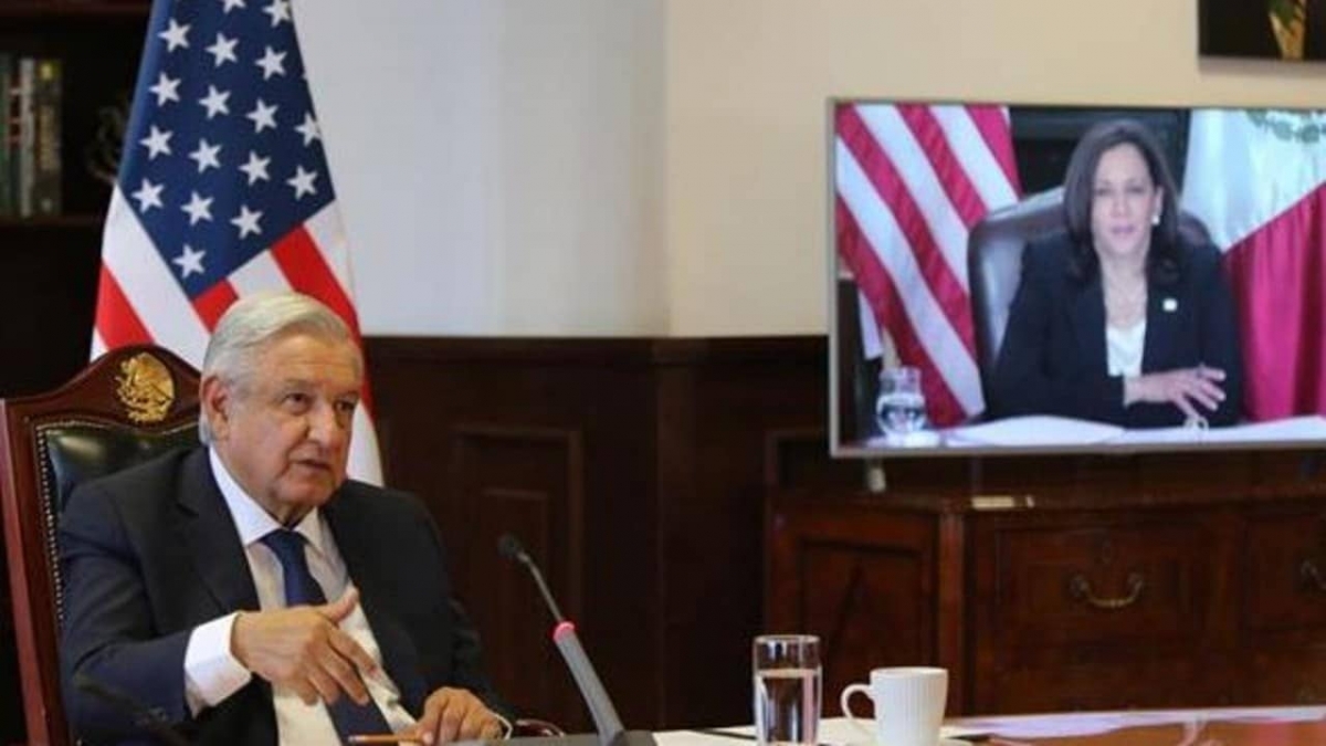 Kamala Harris y AMLO acuerdan iniciativa migratoria que incluye deforestación
