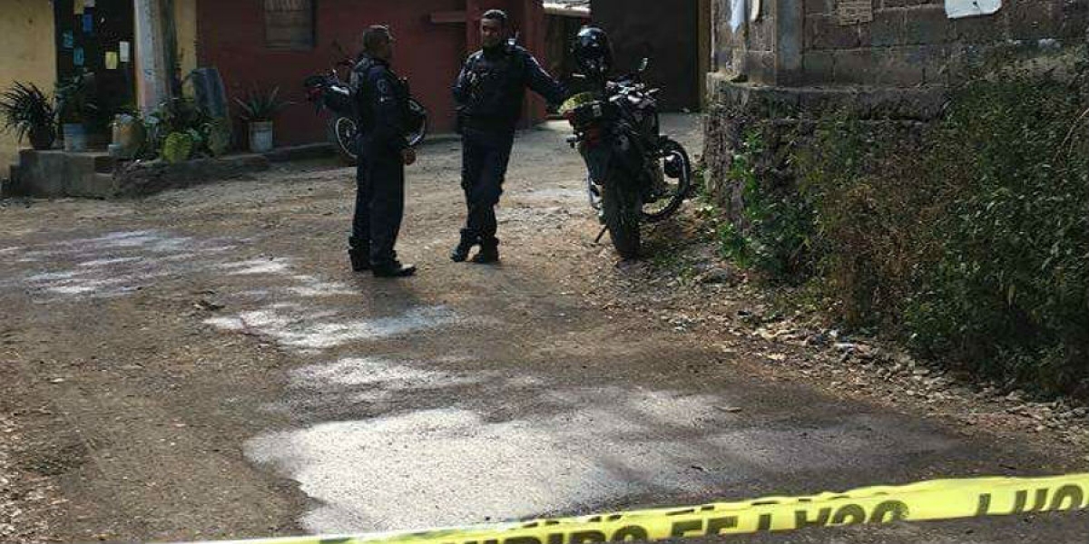 Asesinan a un hombre en Santa María Ahuacatitlán