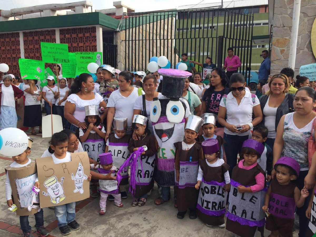 Llaman a proteger a niños durante la semana nacional de salud