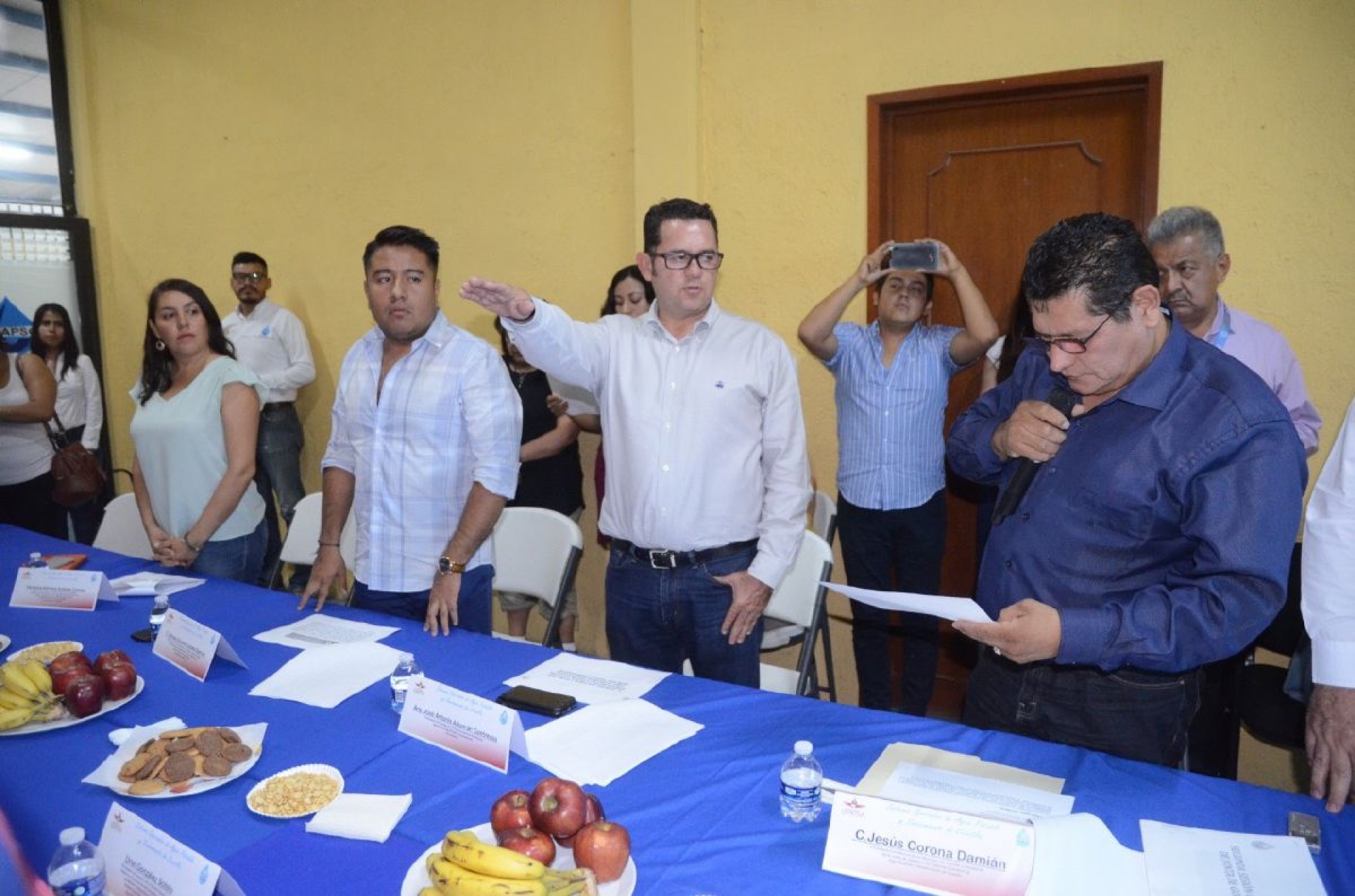 Toma protesta José Antonio Albarrán como nuevo director del SOAPSC