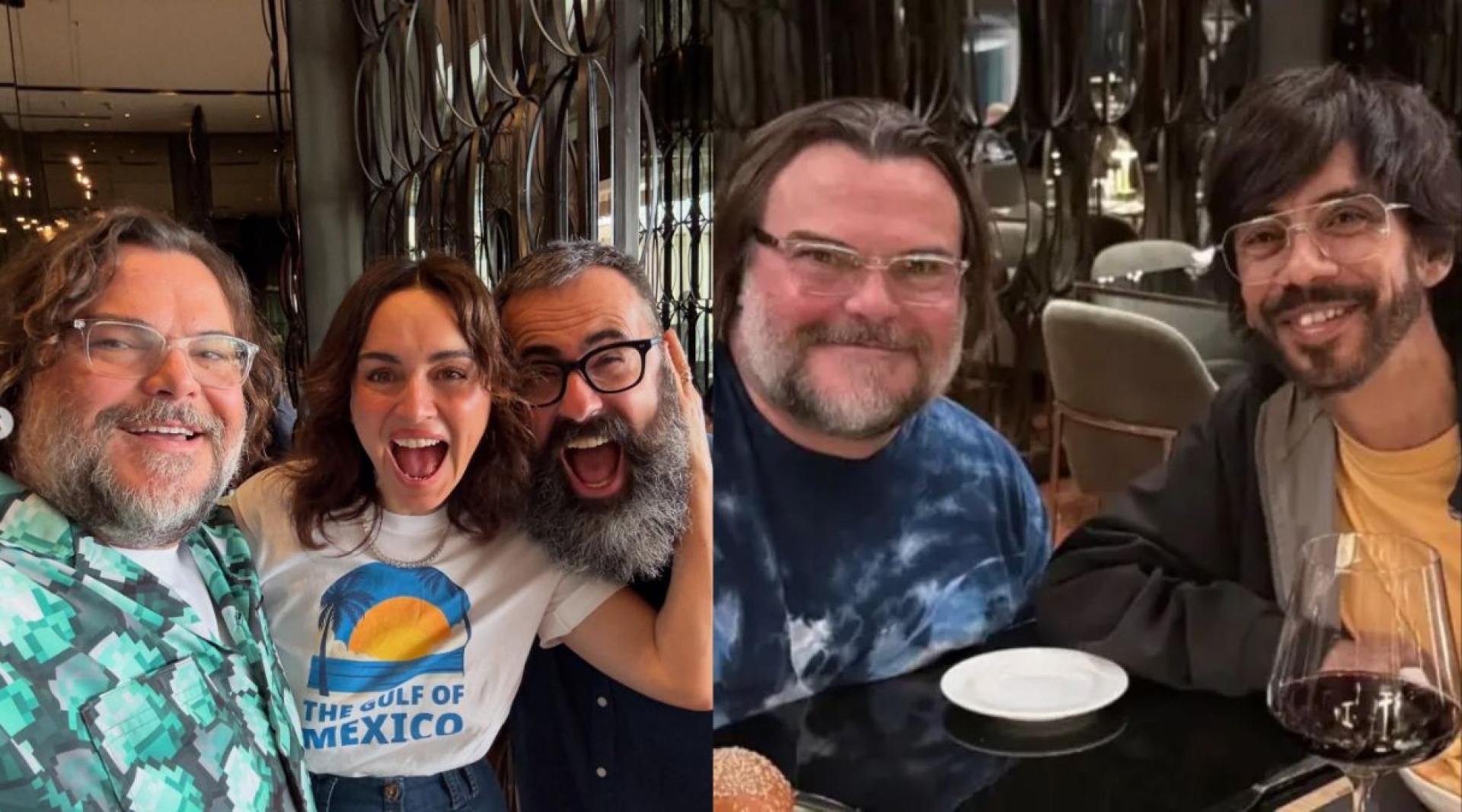 Jack Black y Ana de la Reguera se reencuentran en México a casi 20 años de "Nacho Libre"