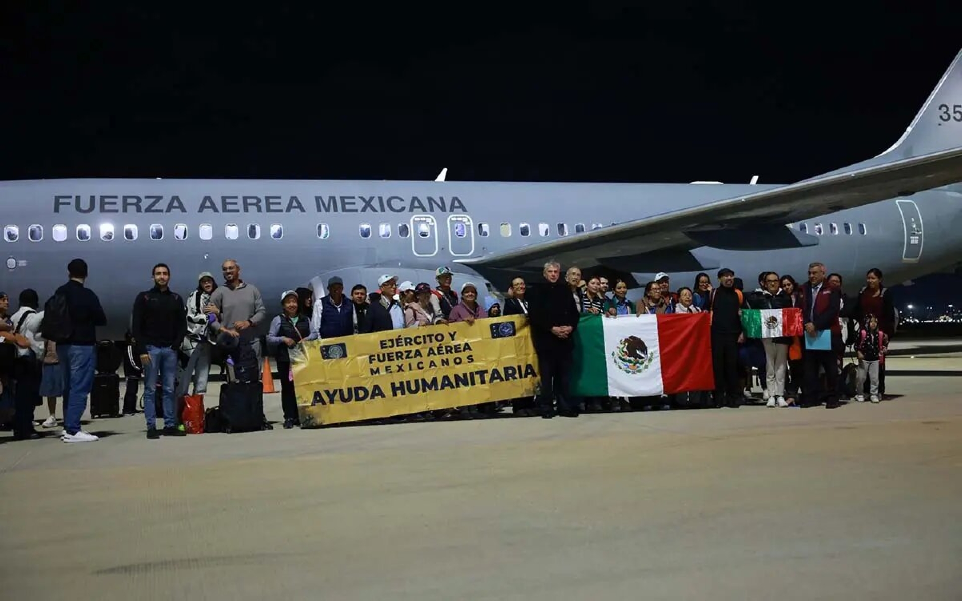 Llegan a México 275 connacionales evacuados de Israel