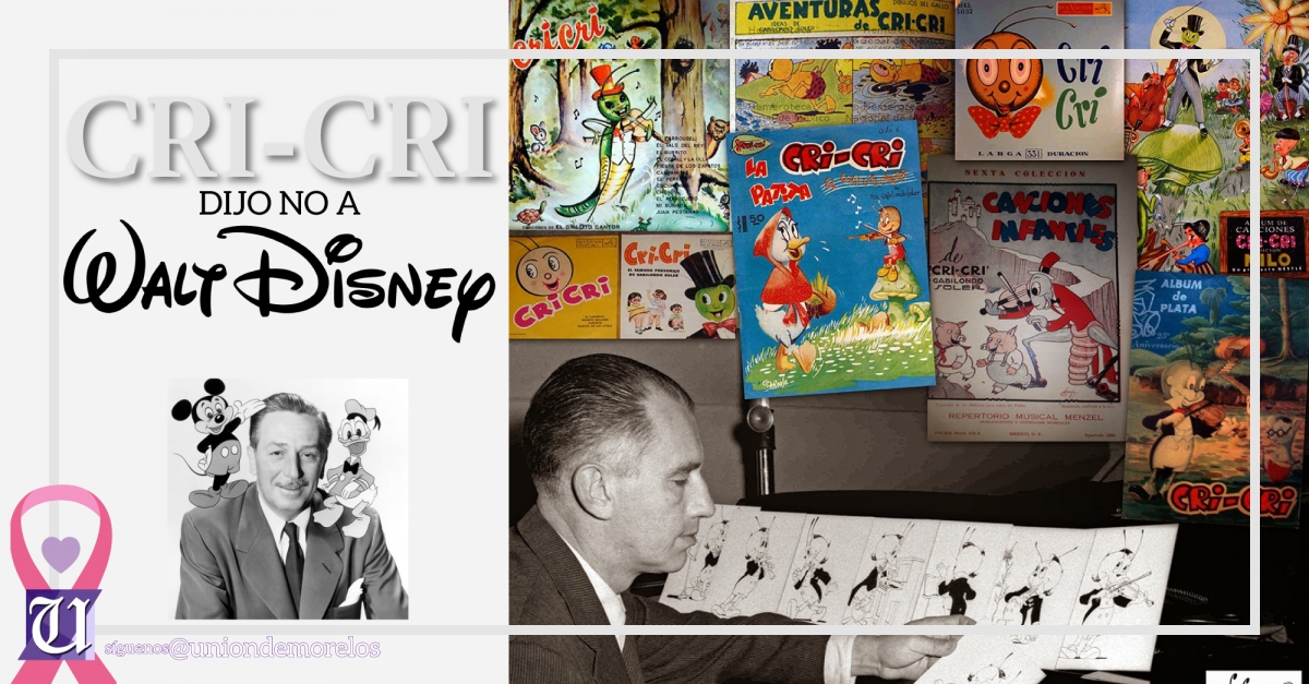 El día en que Cri Cri le dijo que no a Walt Disney