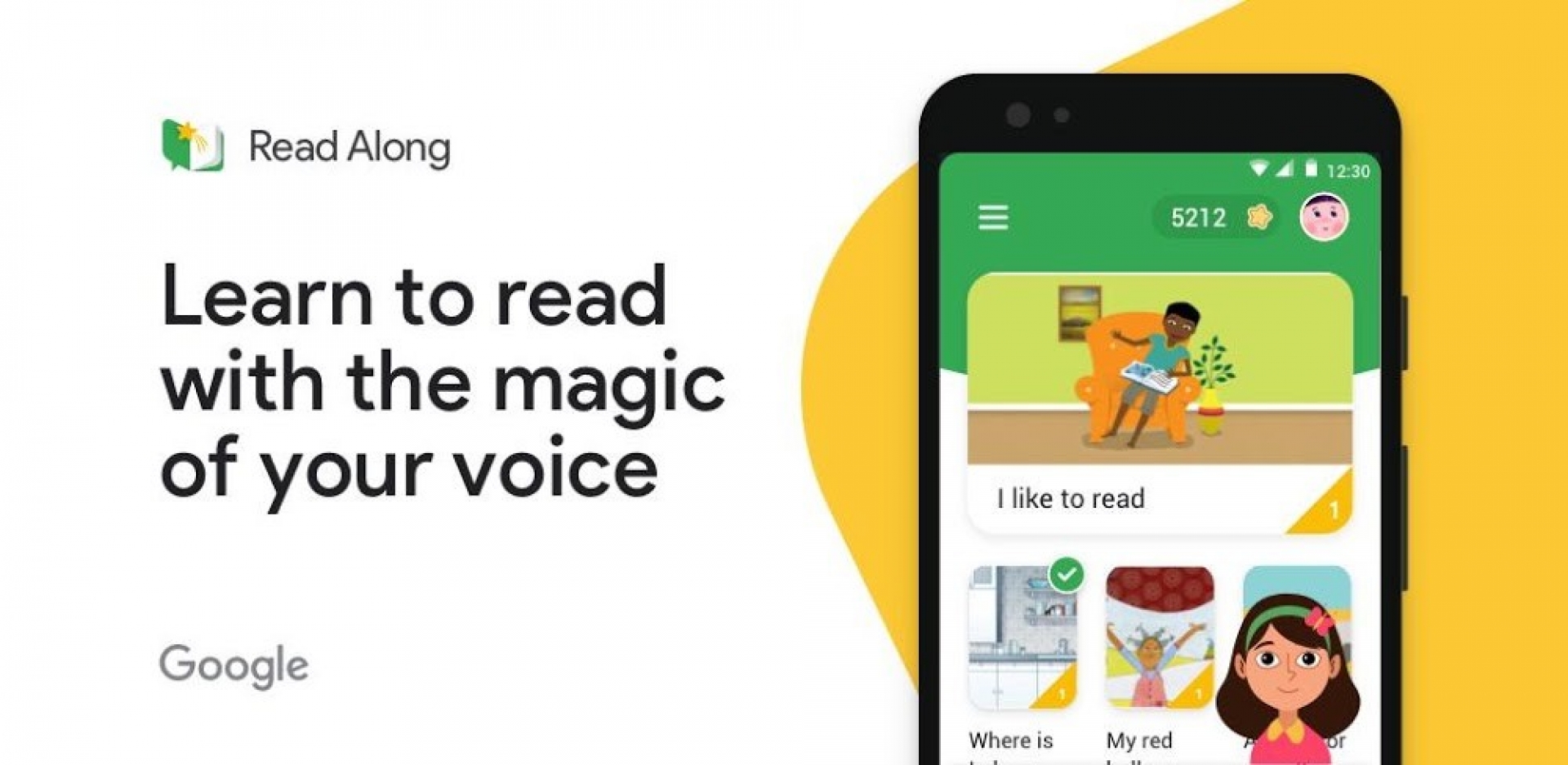 'Read Along' nueva aplicación que ayuda a los niños a aprender a leer