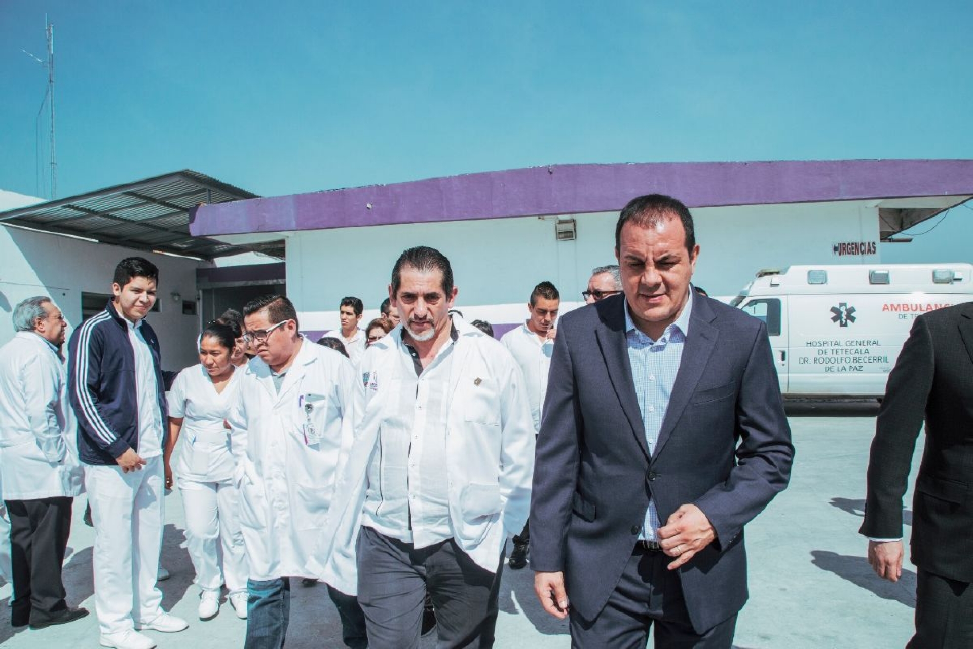 Nueva visita sorpresa de Cuauhtémoc Blanco a un hospital