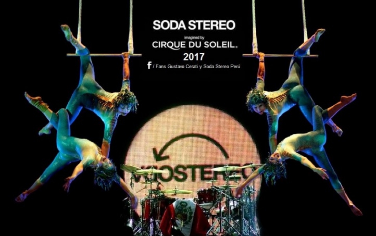 Cirque Du Soleil vendrá a México con espectáculo de Soda Stereo