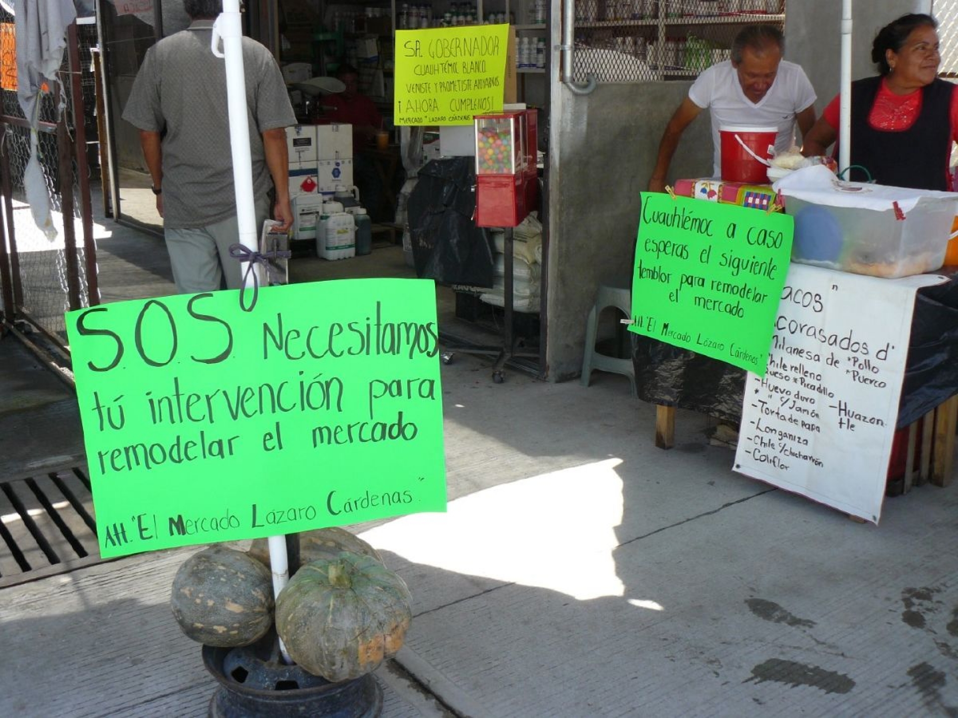 Mediante fideicomiso, reconstruirán mercado de Zacatepec