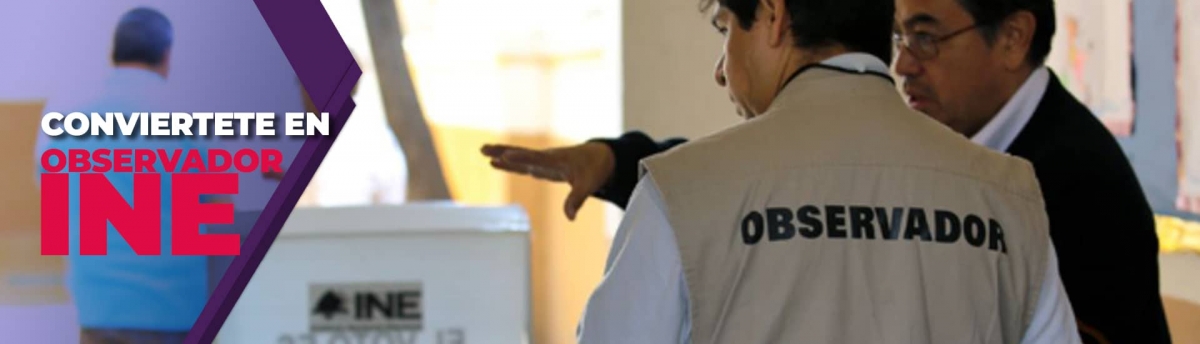 Amplían plazo para registrarse como observador electoral