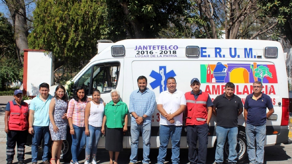 Adquiere Jantetelco un ambulancia nueva