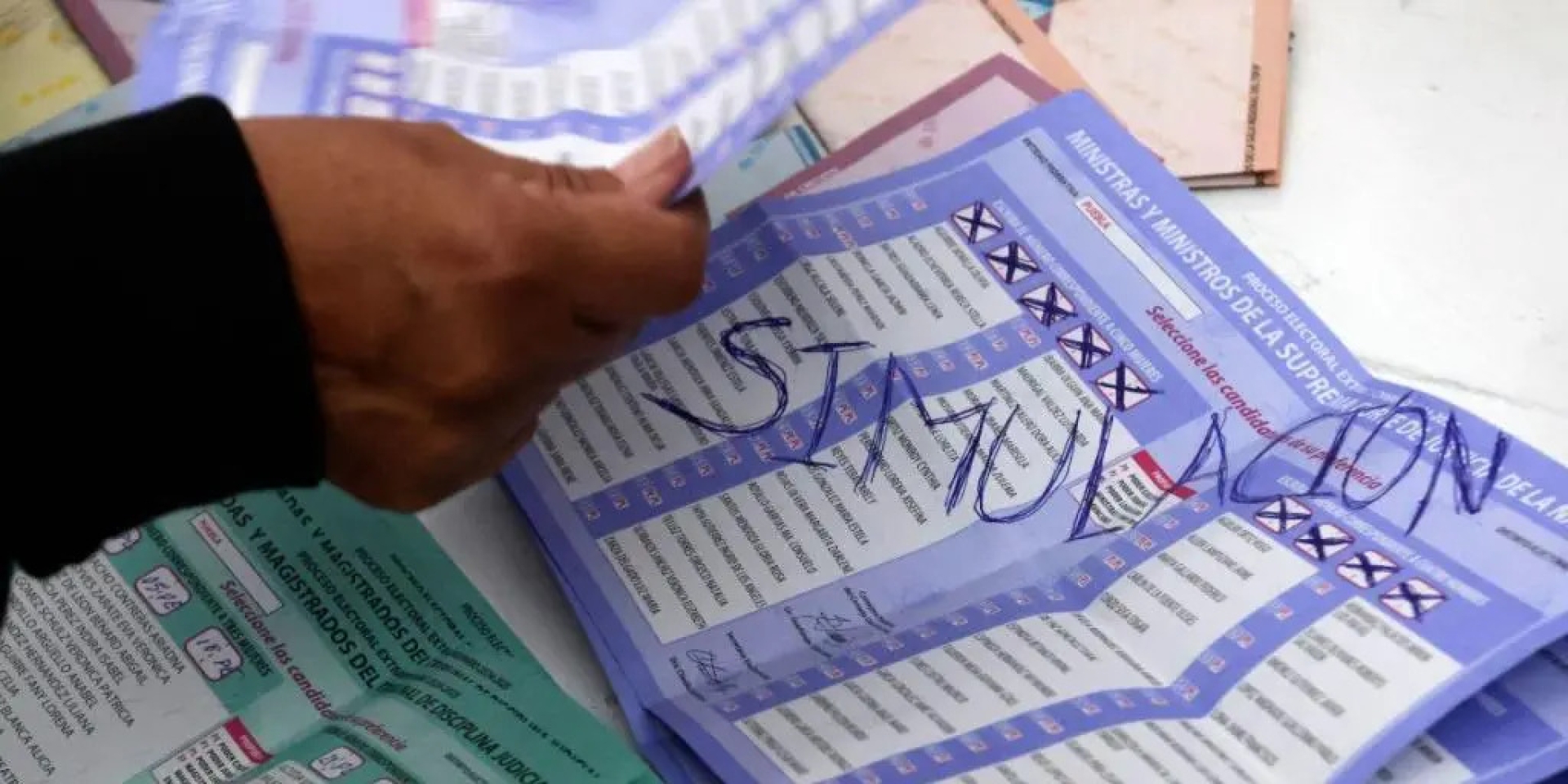 Votos nulos suman 11.8% en elección de ministros de la SCJN