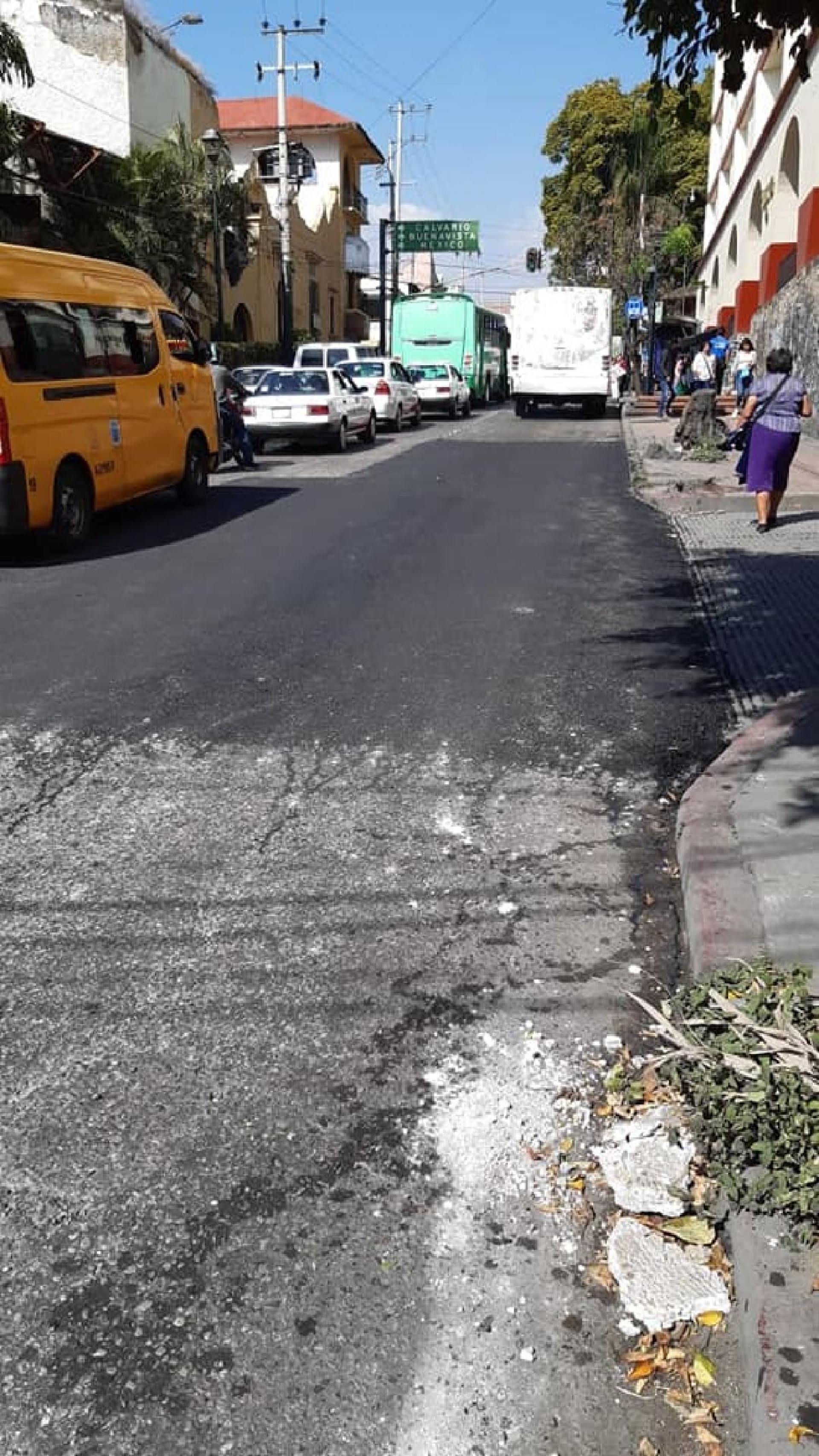 Permanente, campaña de bacheo
