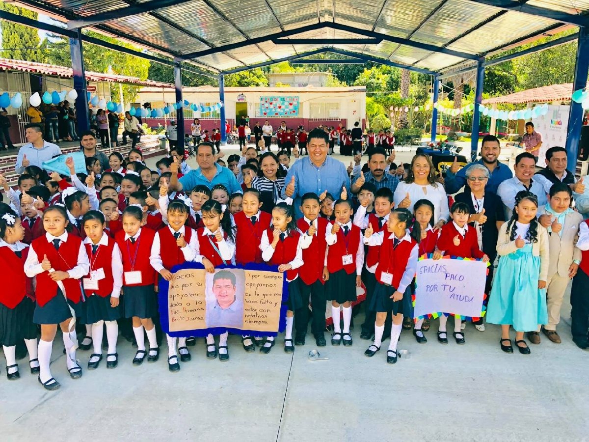 Entrega el alcalde de Yecapixtla obras en la comunidad de Texcala