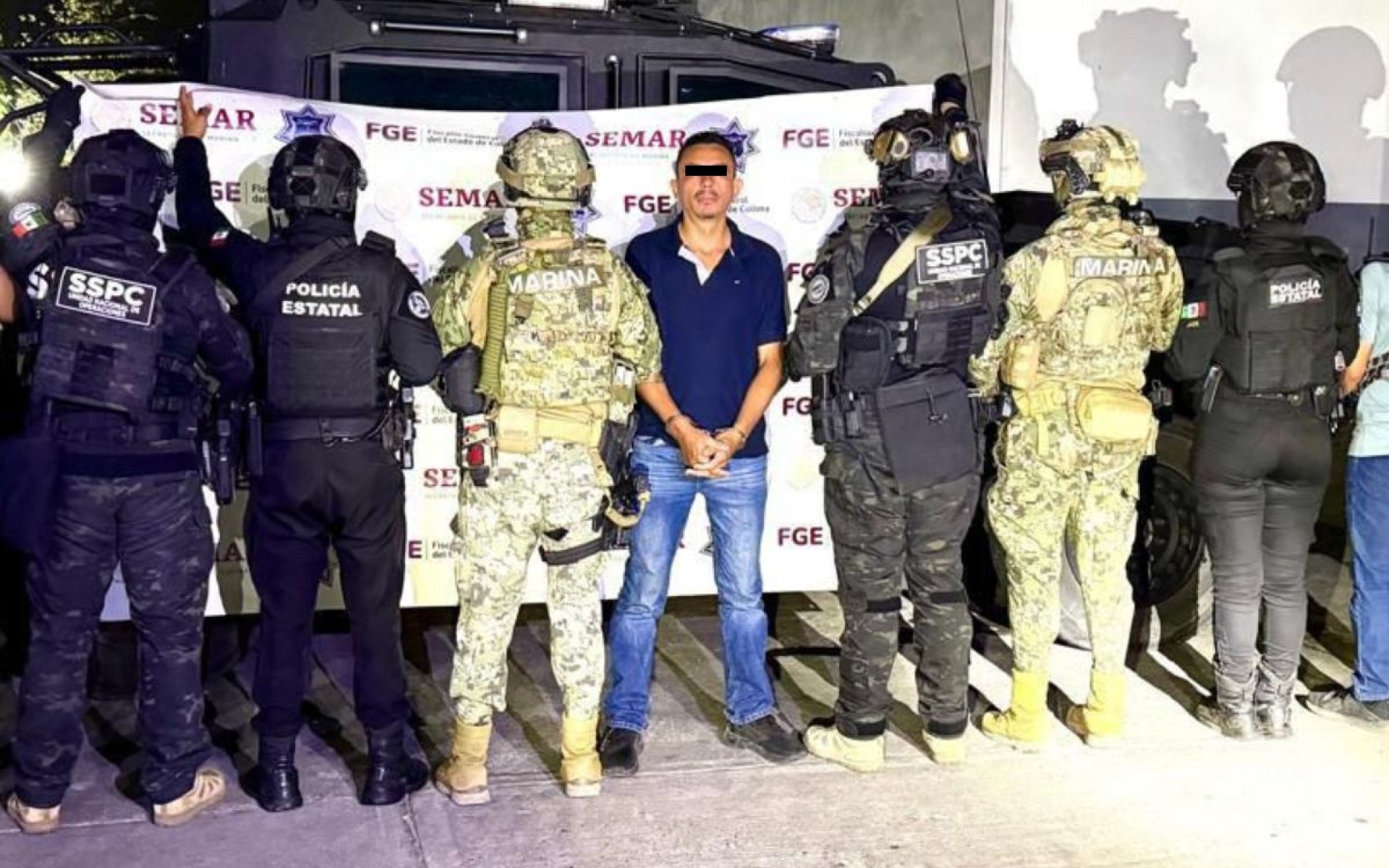 Detienen a 'El Chuky', jefe de plaza en Colima vinculado al CJNG