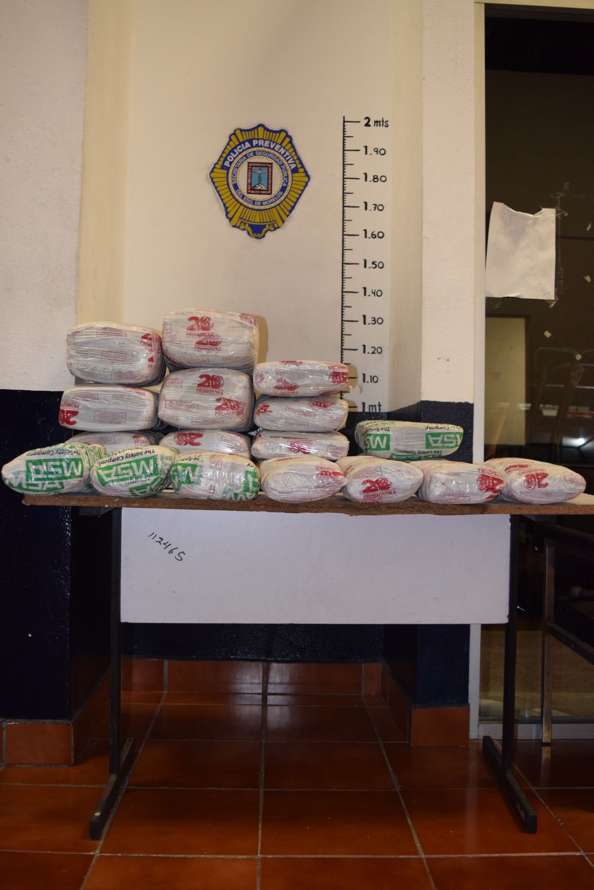 Transportaban 46 kilos de marihuana en una camioneta