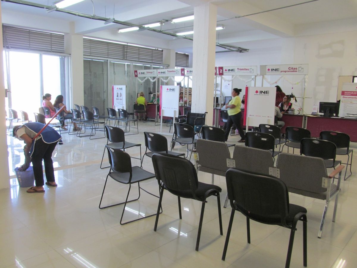 Cae 30% afluencia al módulo de credencialización del INE