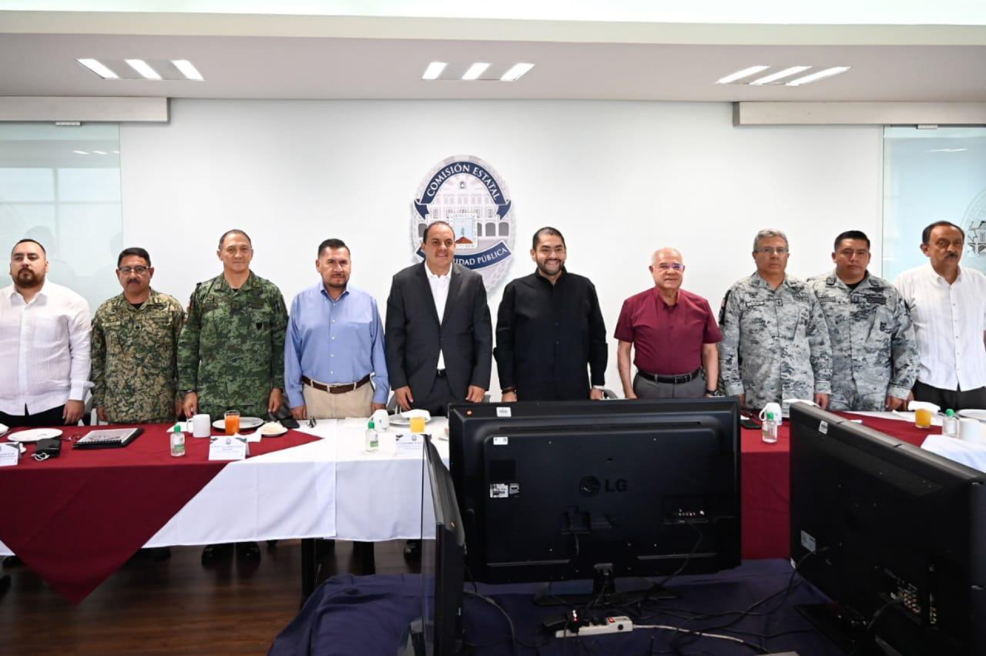 Encabeza gobernador Cuauhtémoc Blanco reunión de la Mesa de Coordinación Estatal