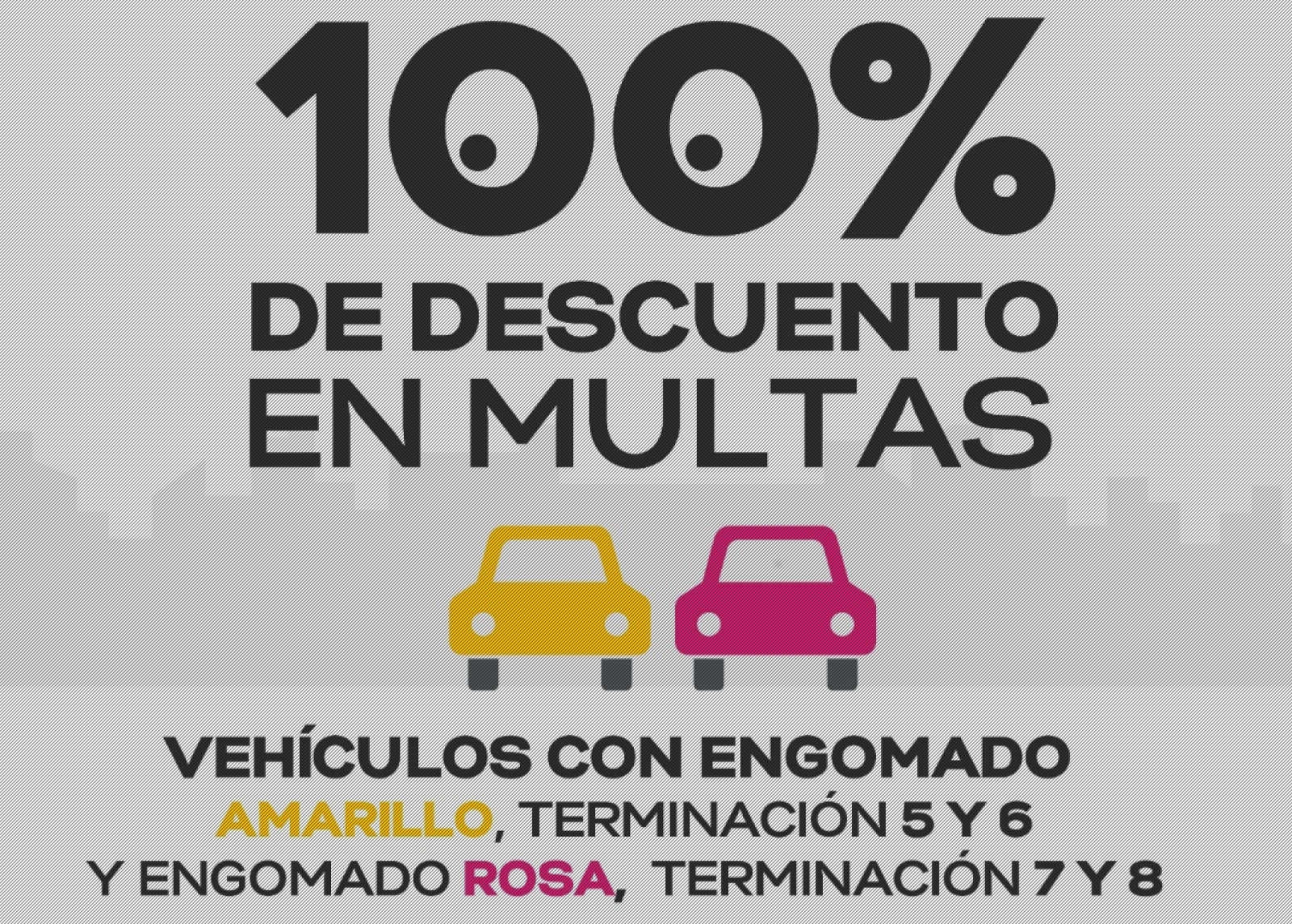 Condonan multas a vehículos que incumplieron la verificación