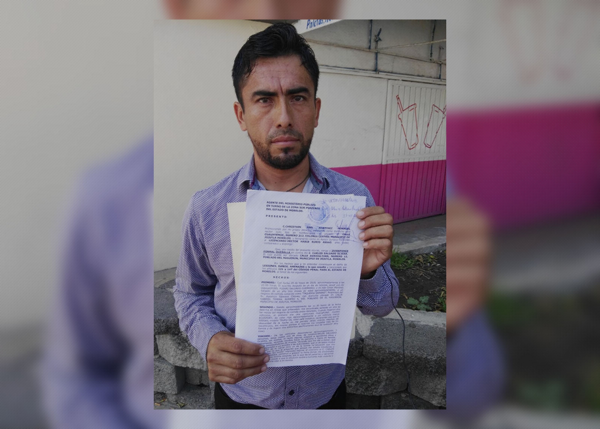 Por amenazas y lesiones, denuncian al presidente del PRI en Jojutla